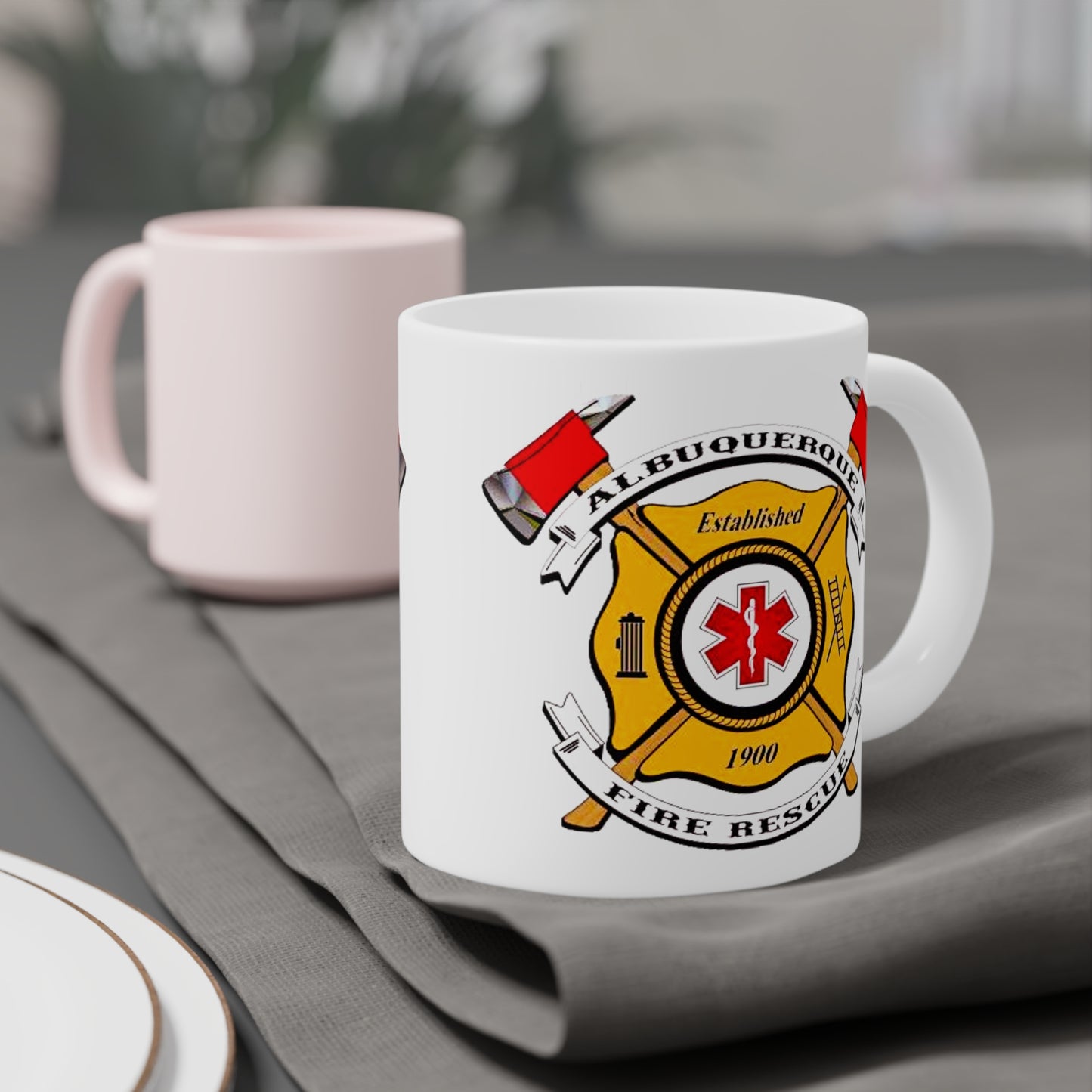 Albuquerque Fire Rescue Ceramic Mugs (11oz\15oz\20oz)
