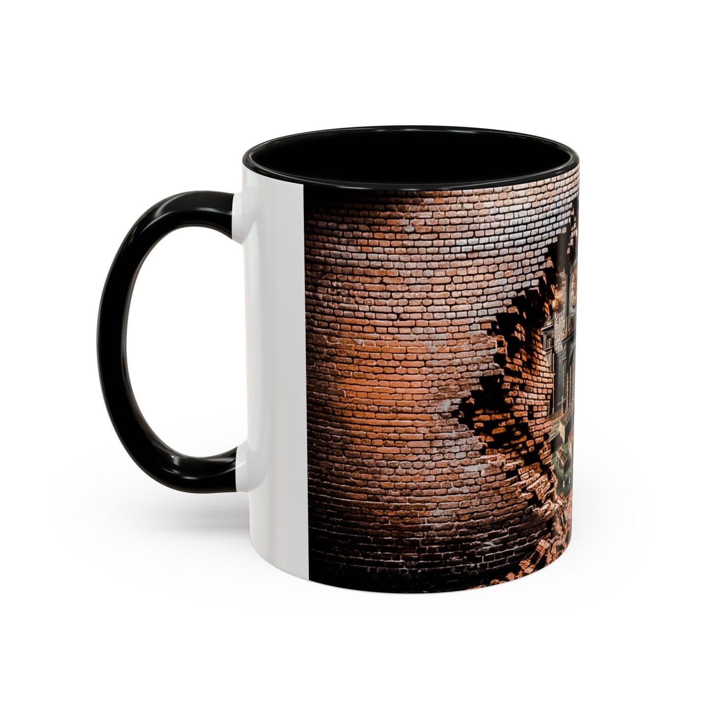 3-D Steampunk Antique Library Coffee Mug (11, 15oz)