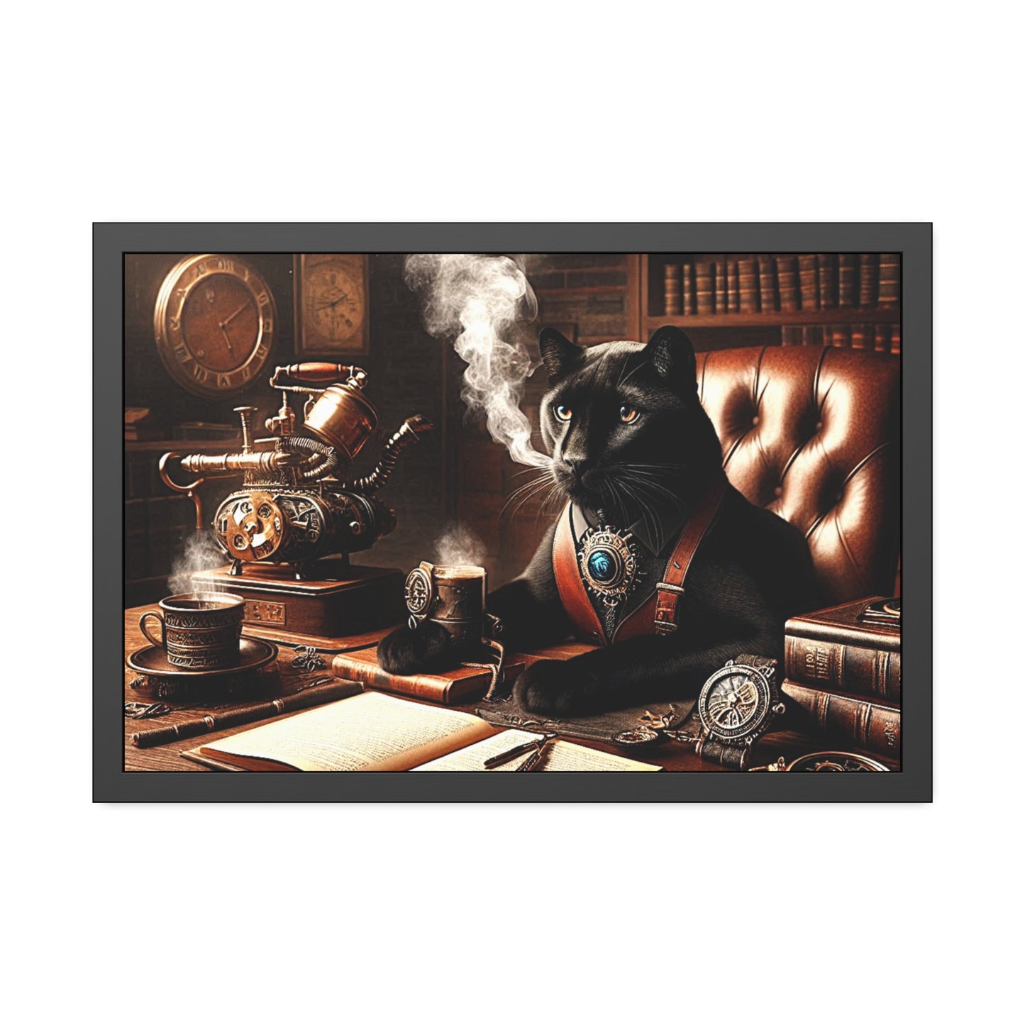 Black Panther CEO Framed Poster