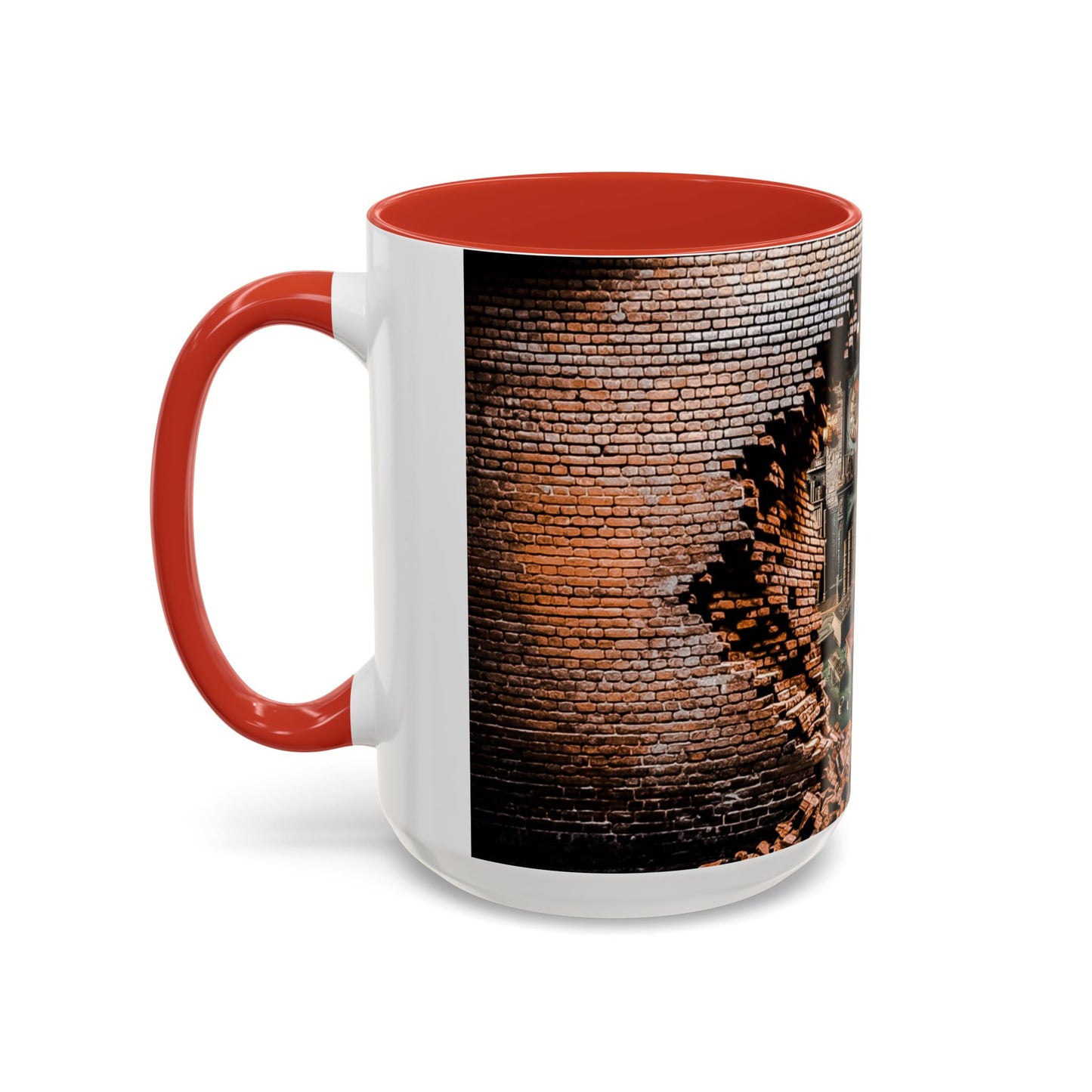 3-D Steampunk Antique Library Coffee Mug (11, 15oz)