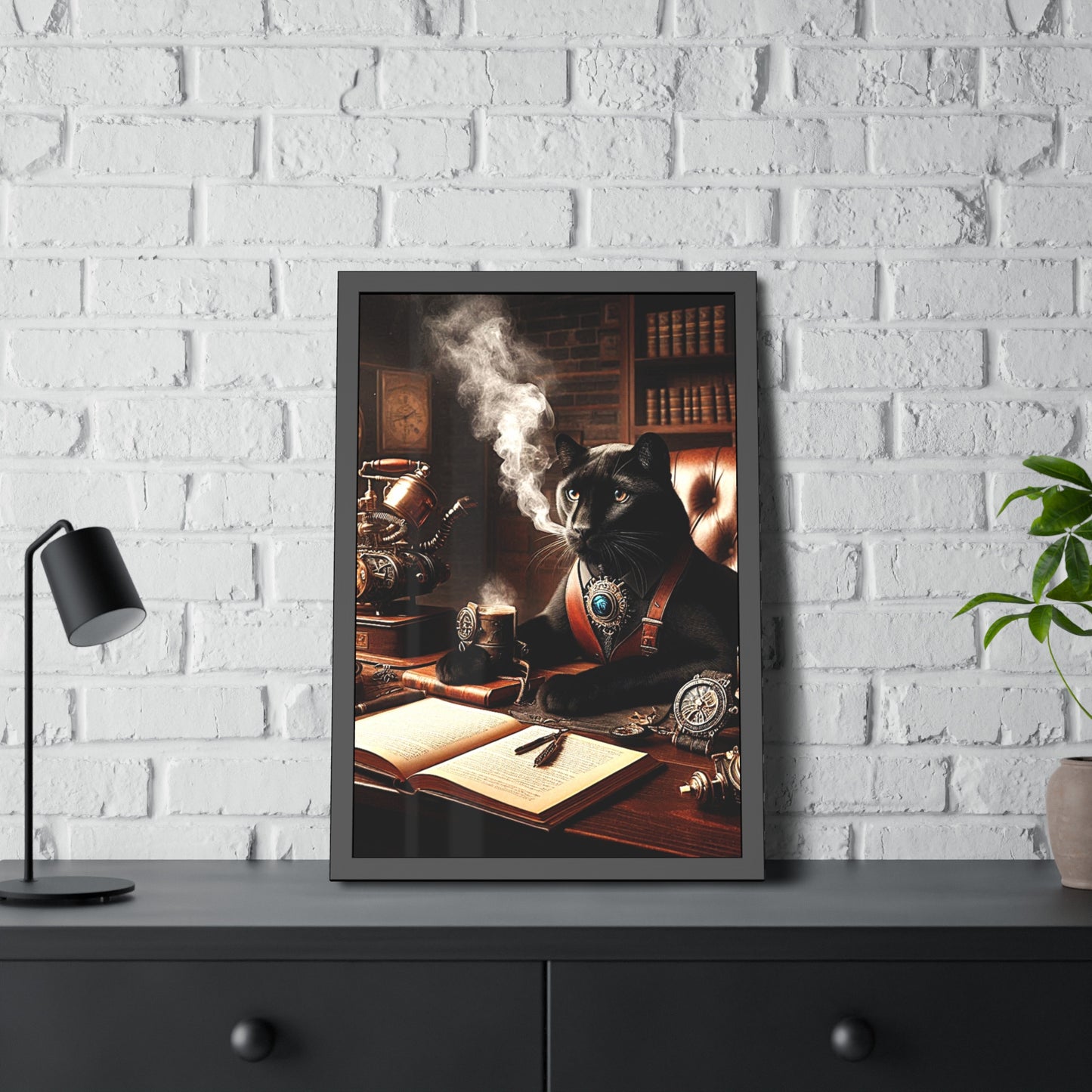 Black Panther CEO Framed Poster