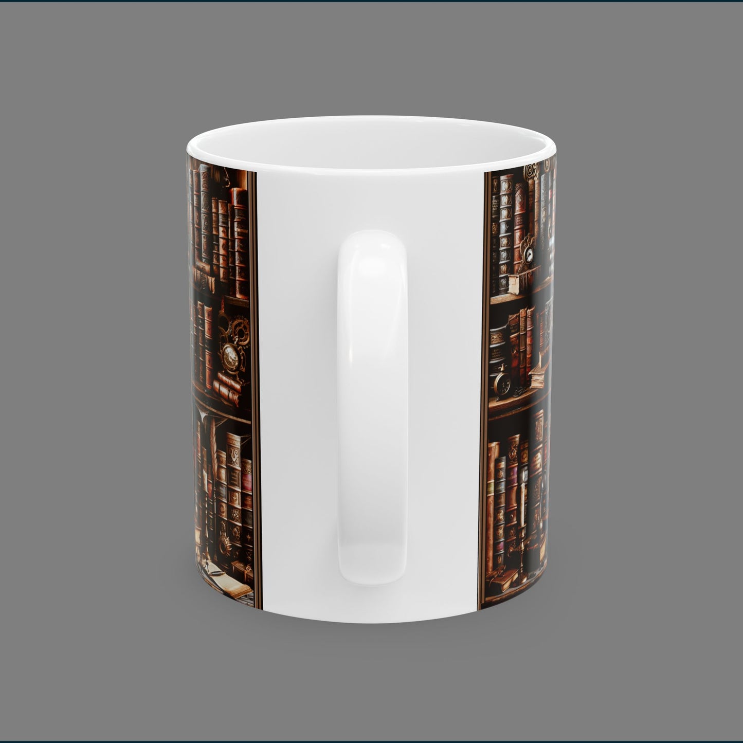 Bookworm Coffee Mug (11oz, 15oz) - Books are proven to be as good for your health as coffee