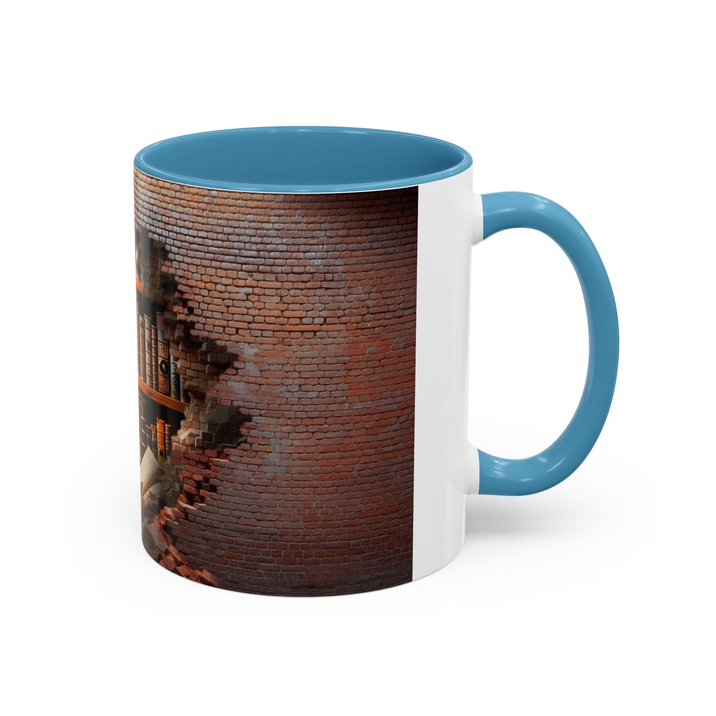 3-D Steampunk Antique Library Coffee Mug (11, 15oz)