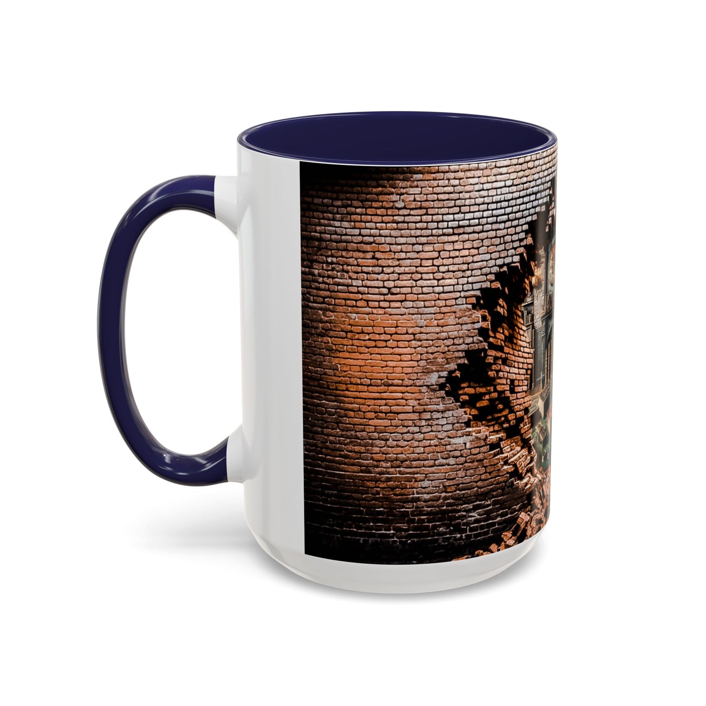 3-D Steampunk Antique Library Coffee Mug (11, 15oz)