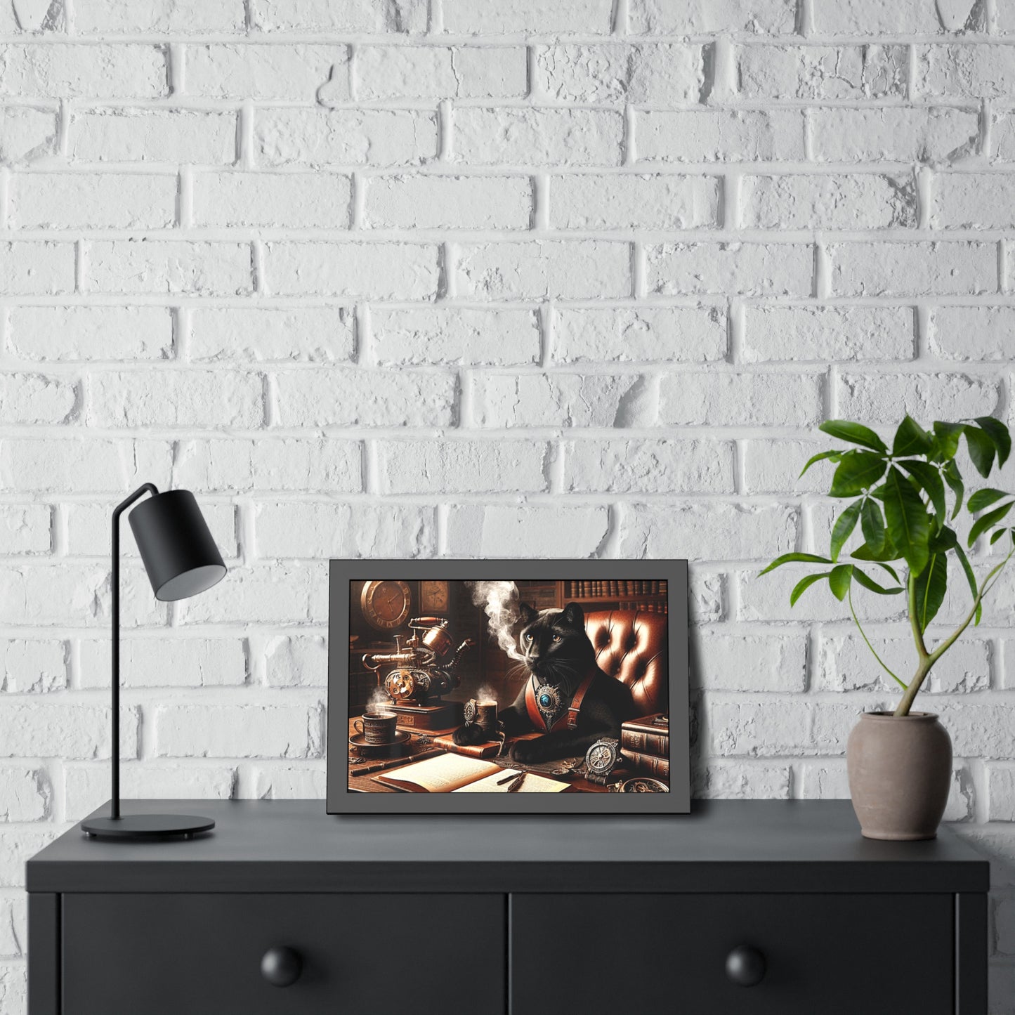 Black Panther CEO Framed Poster