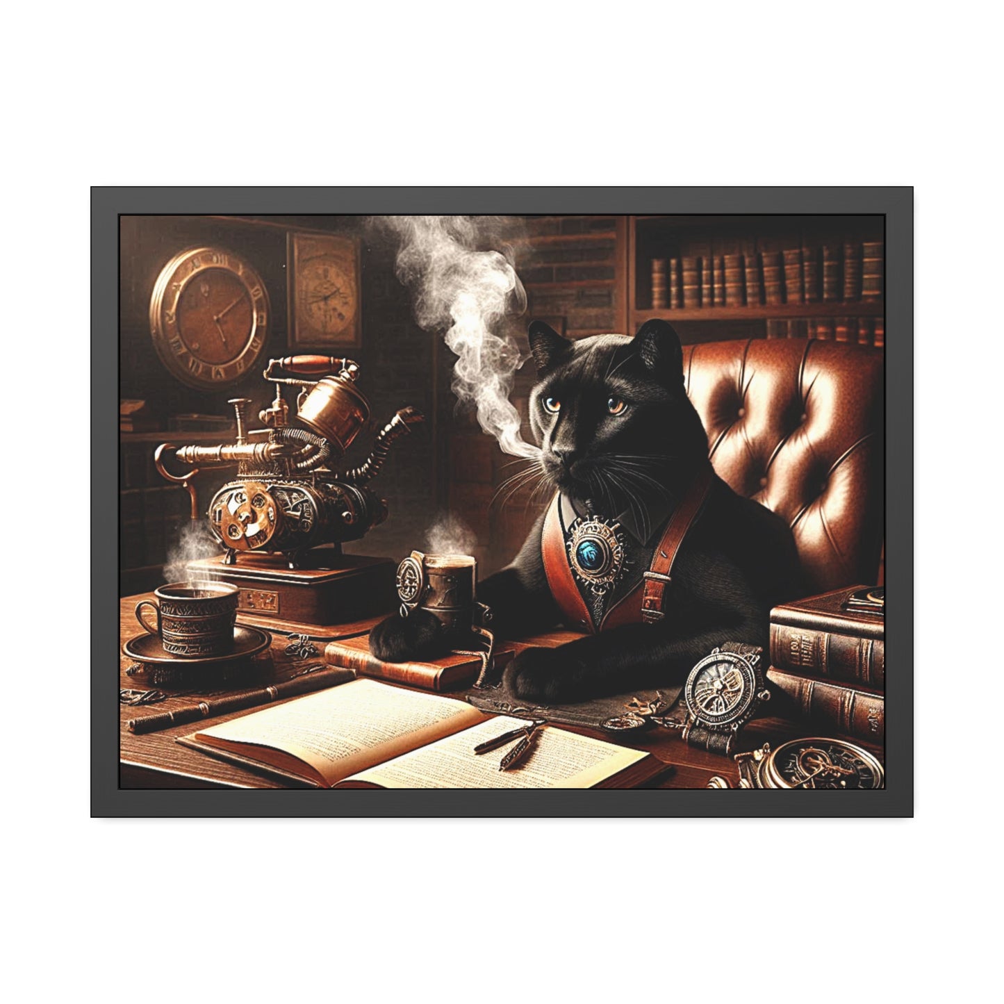 Black Panther CEO Framed Poster