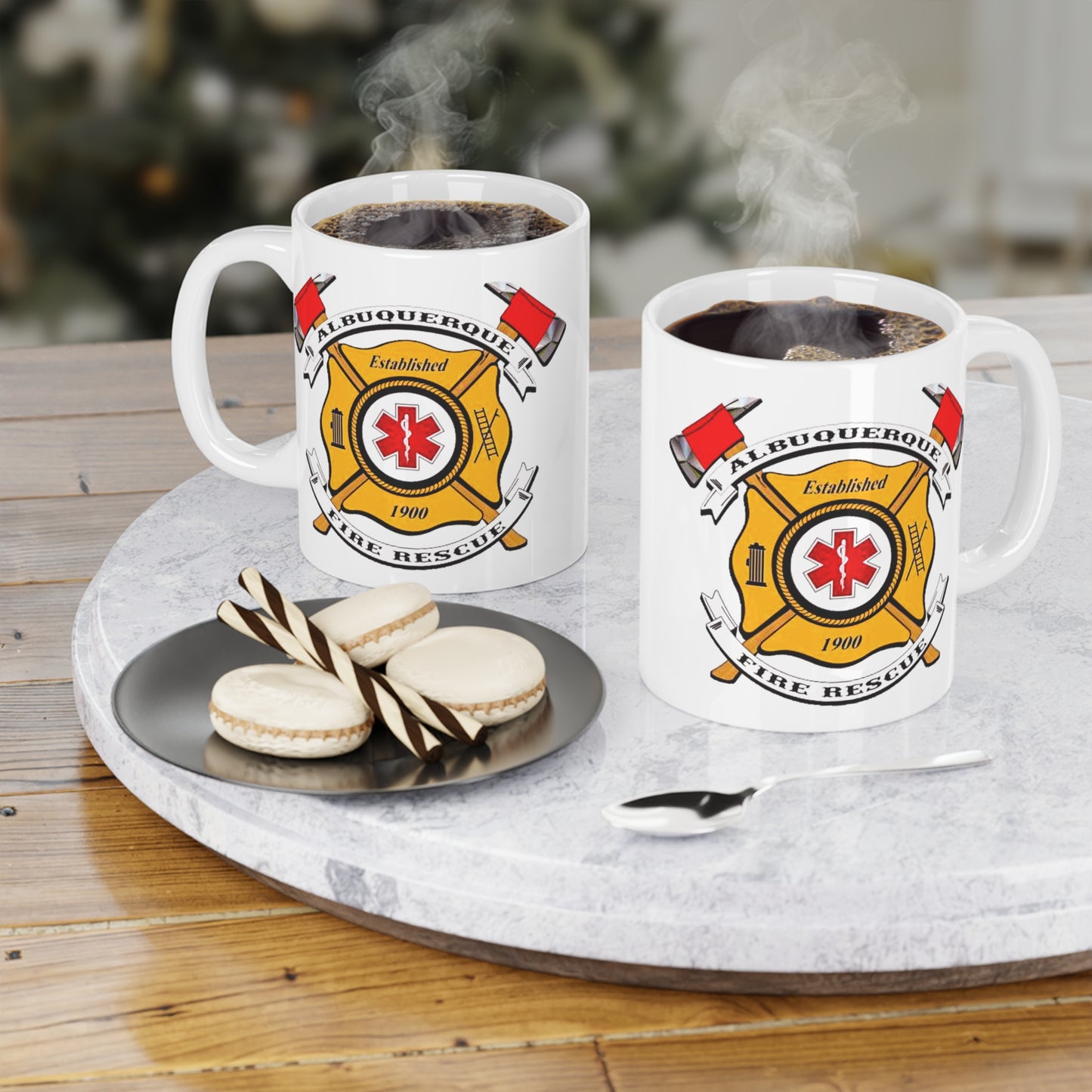 Albuquerque Fire Rescue Ceramic Mugs (11oz\15oz\20oz)