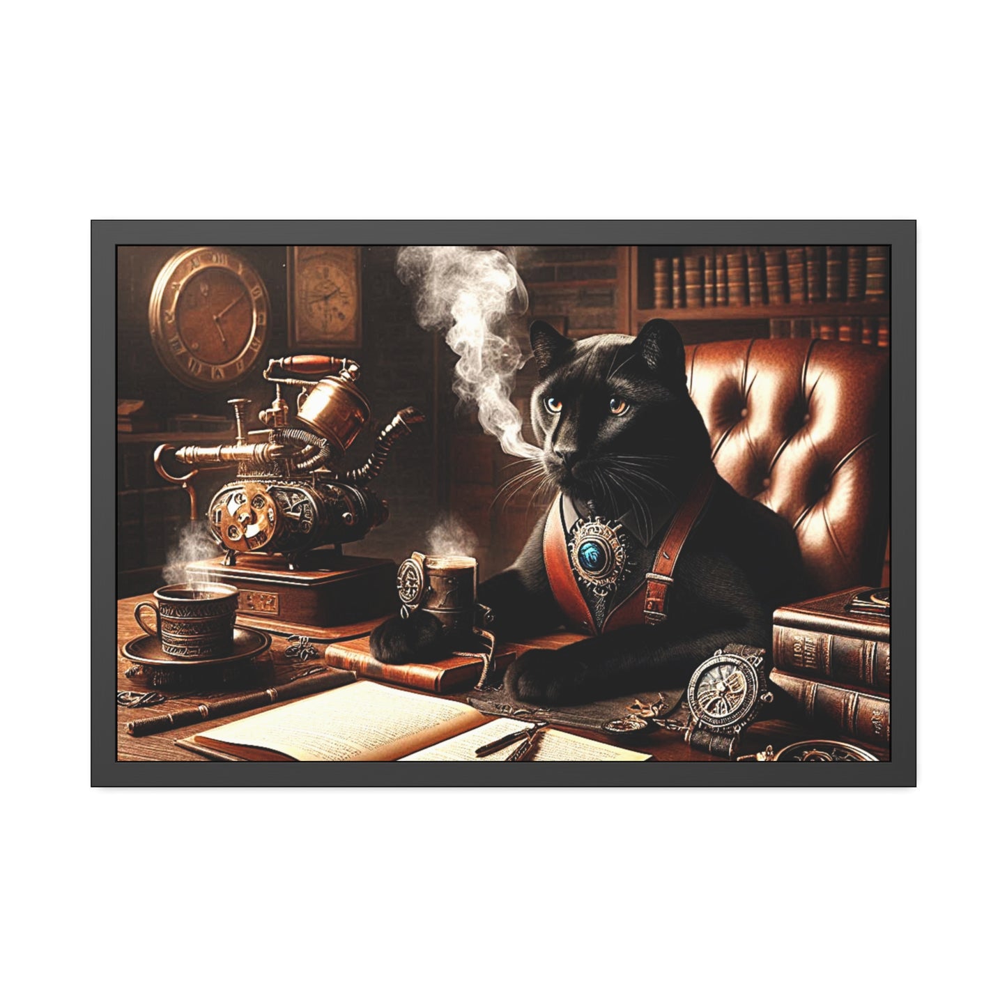 Black Panther CEO Framed Poster