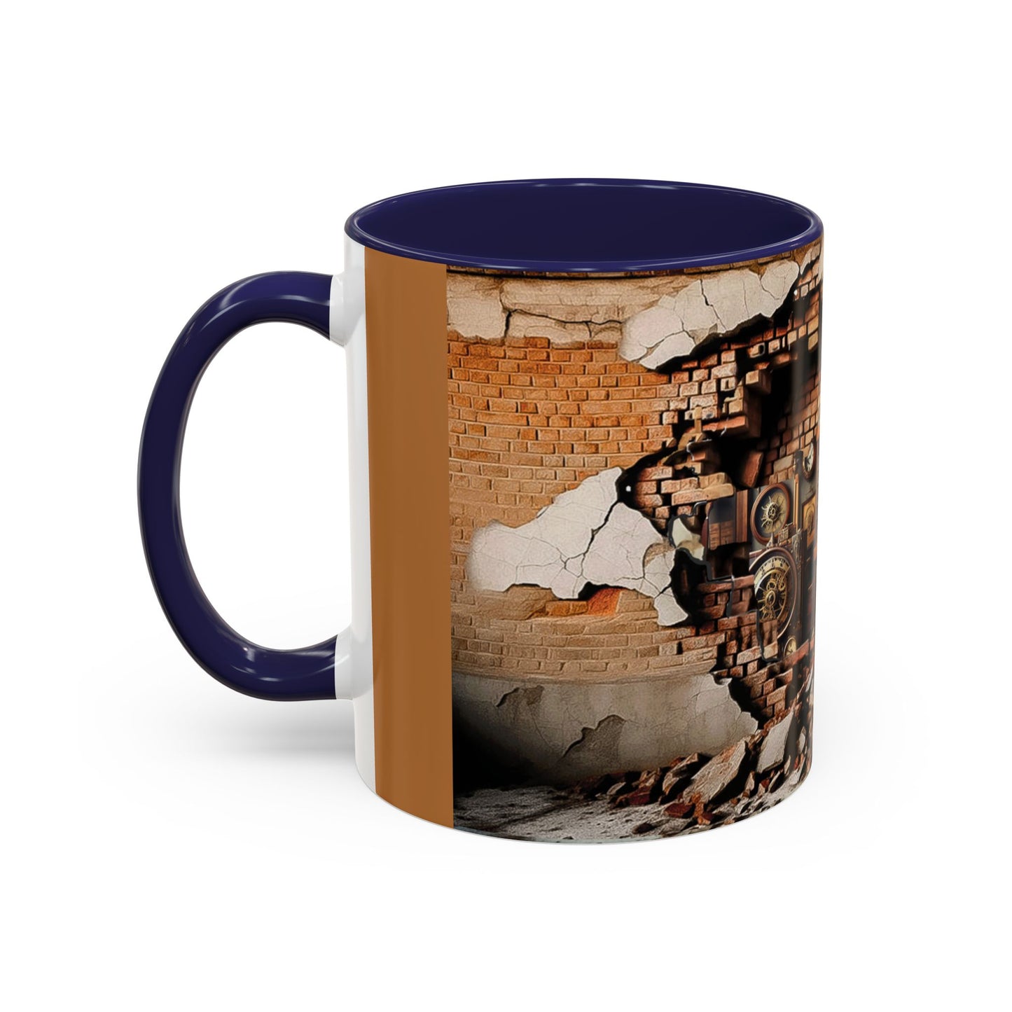 3-D Steampunk Antique Library Coffee Mug (11, 15oz)