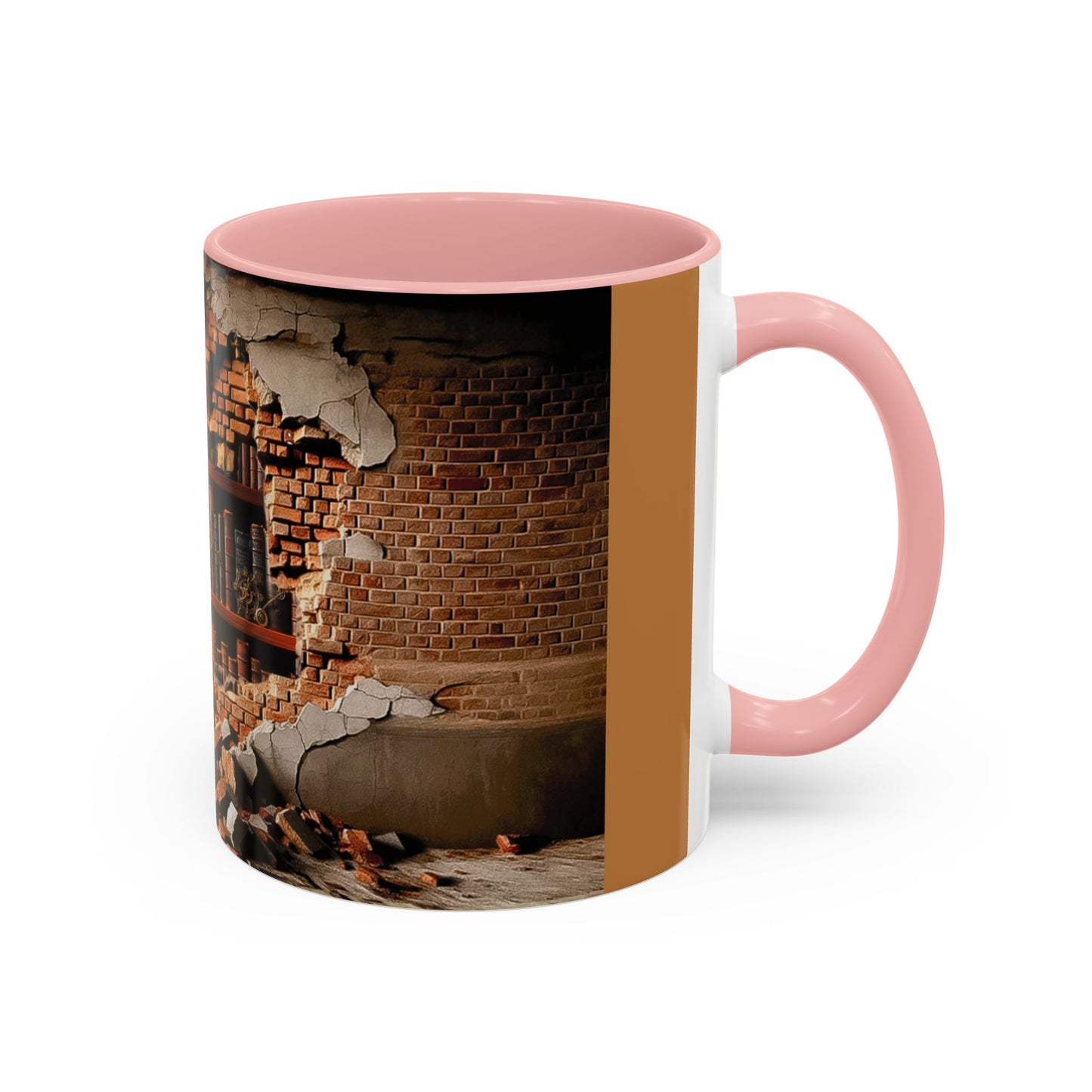 3-D Steampunk Antique Library Coffee Mug (11, 15oz)