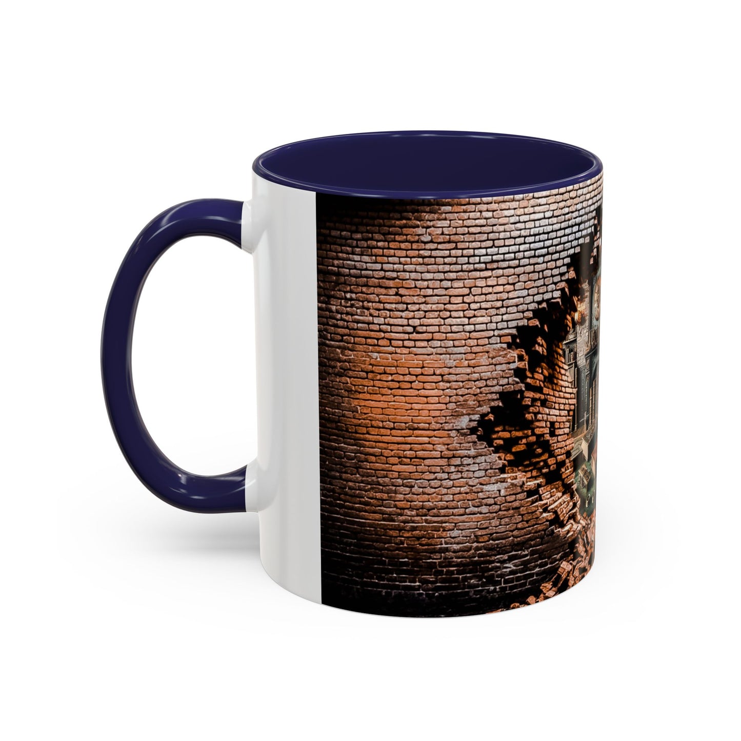 3-D Steampunk Antique Library Coffee Mug (11, 15oz)