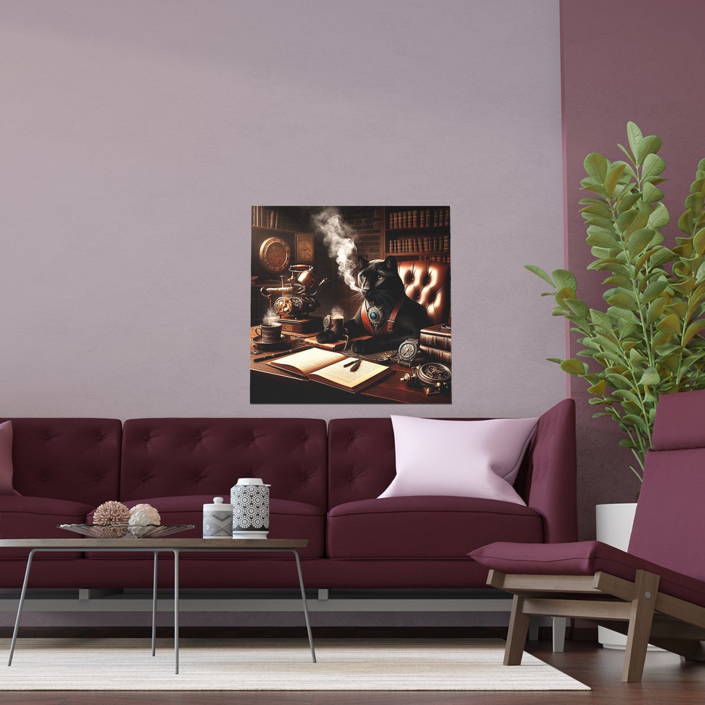 Black Leopard CEO for Indoors and Outdoors