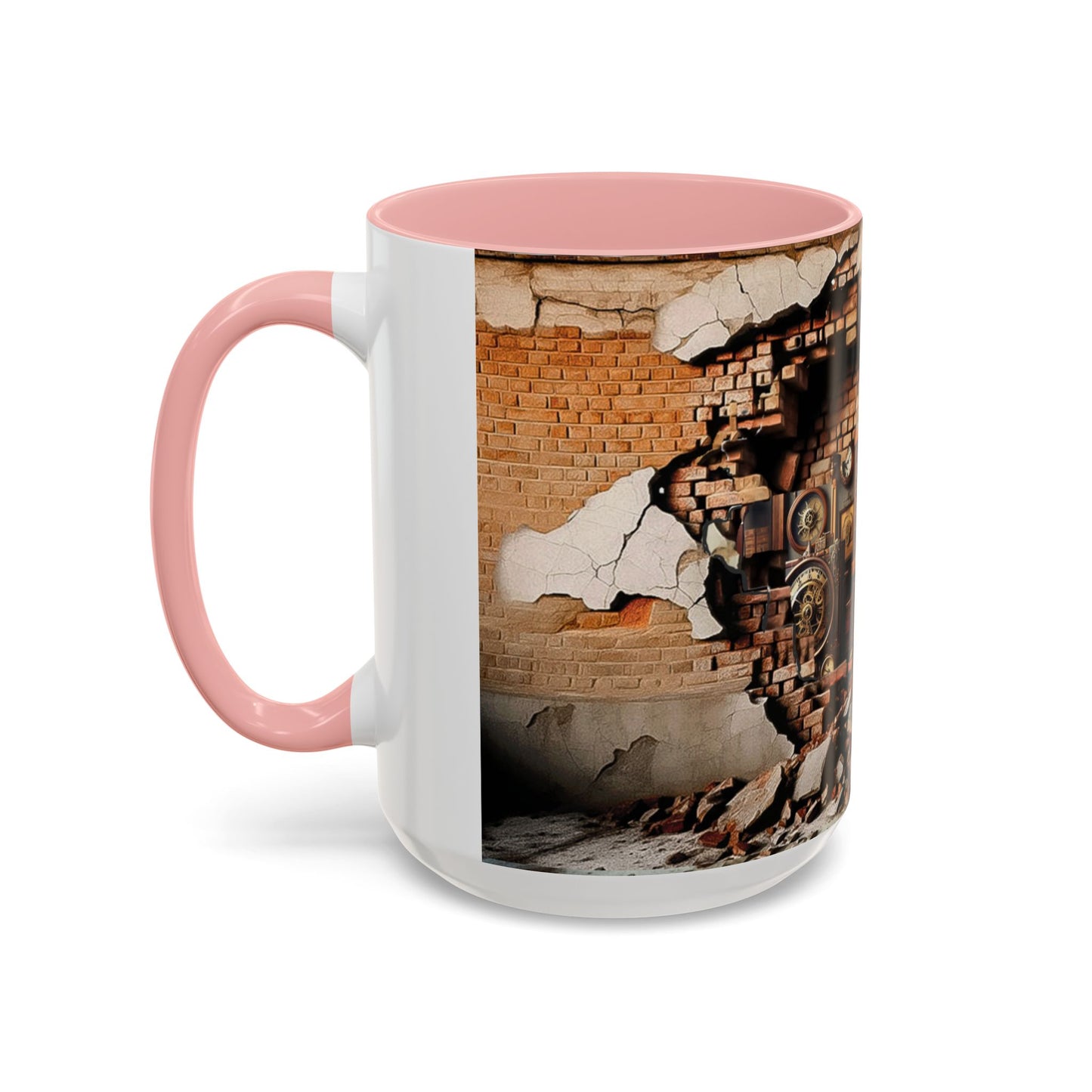 3-D Steampunk Antique Library Coffee Mug (11, 15oz)