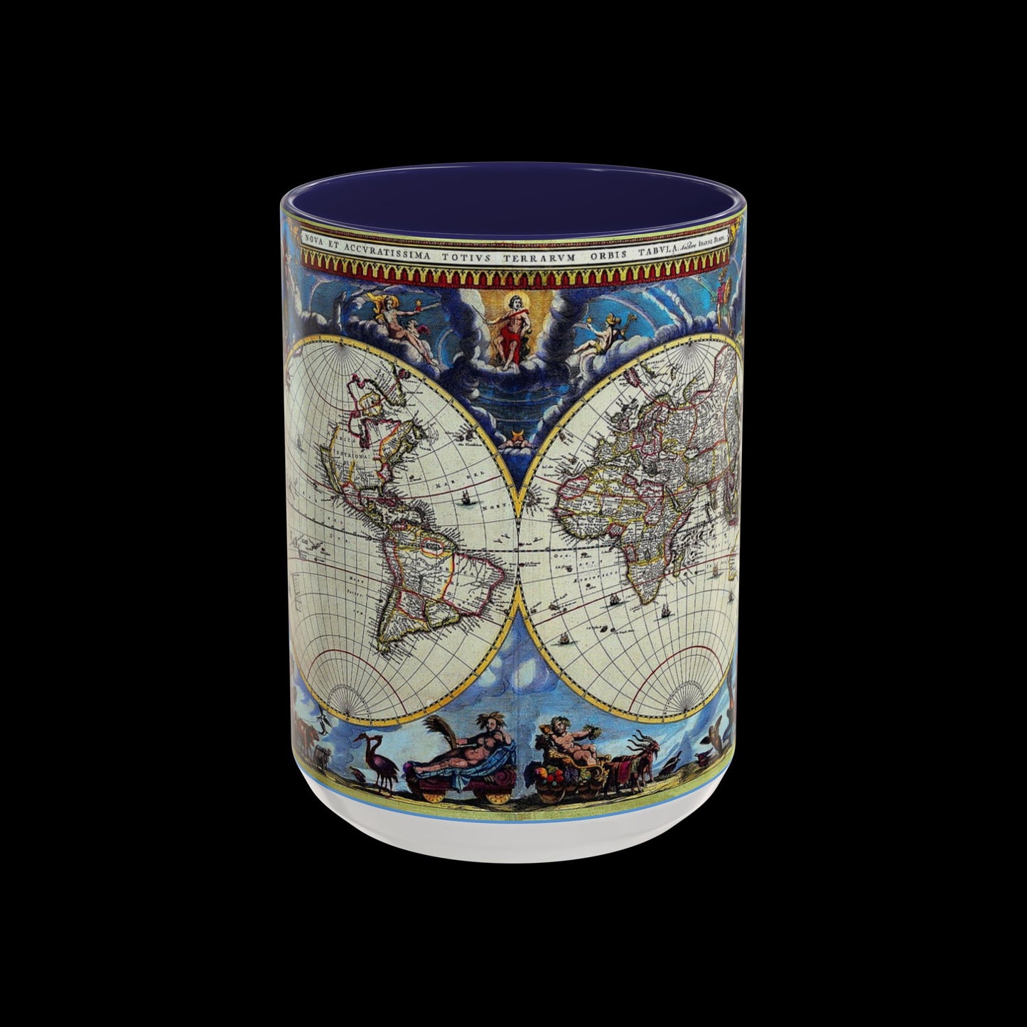 Antique Map Coffee Mug (11, 15oz)