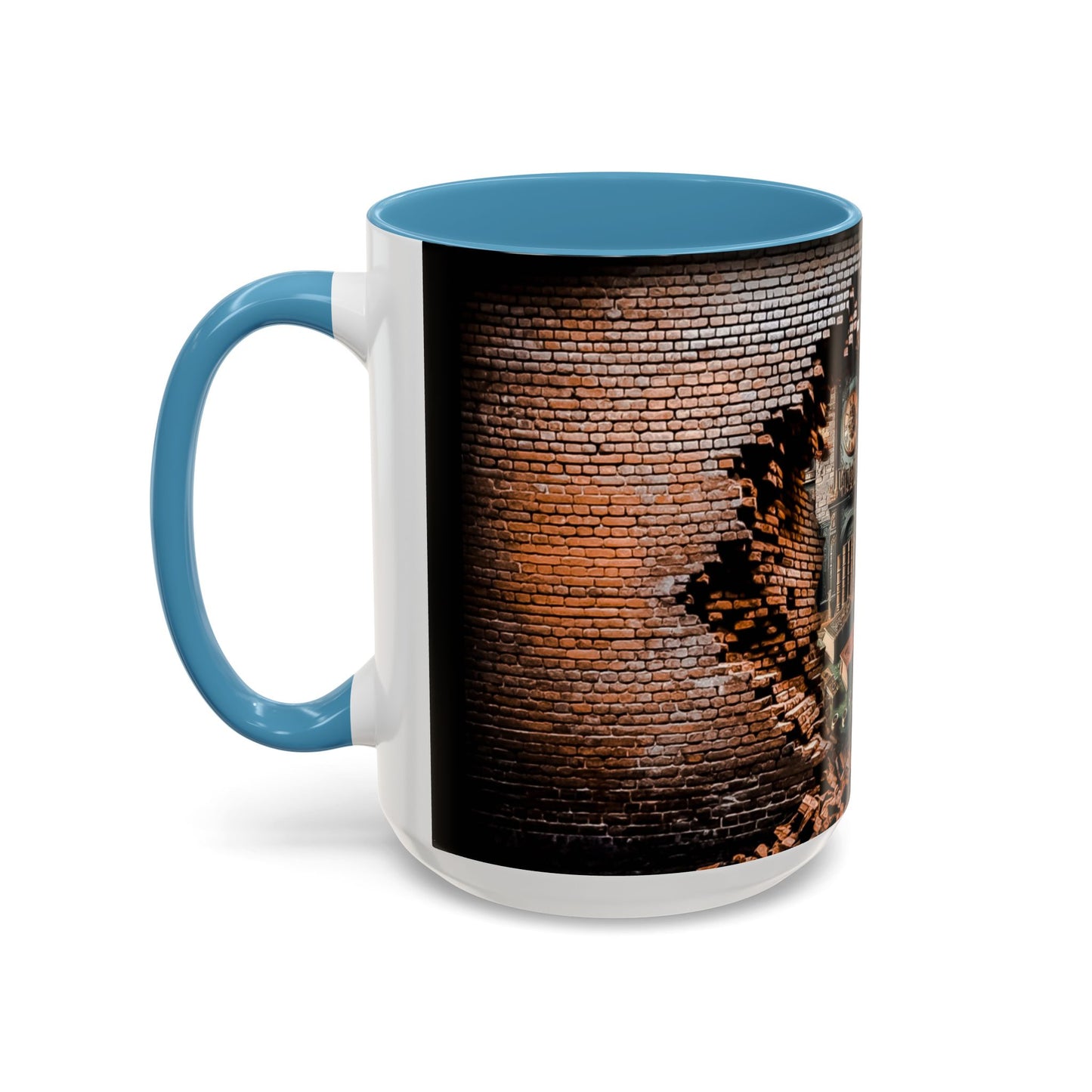 3-D Steampunk Antique Library Coffee Mug (11, 15oz)