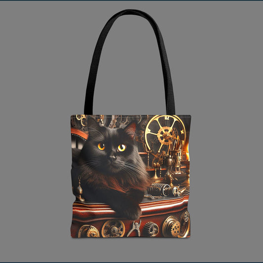 Black Cat Tote Bag