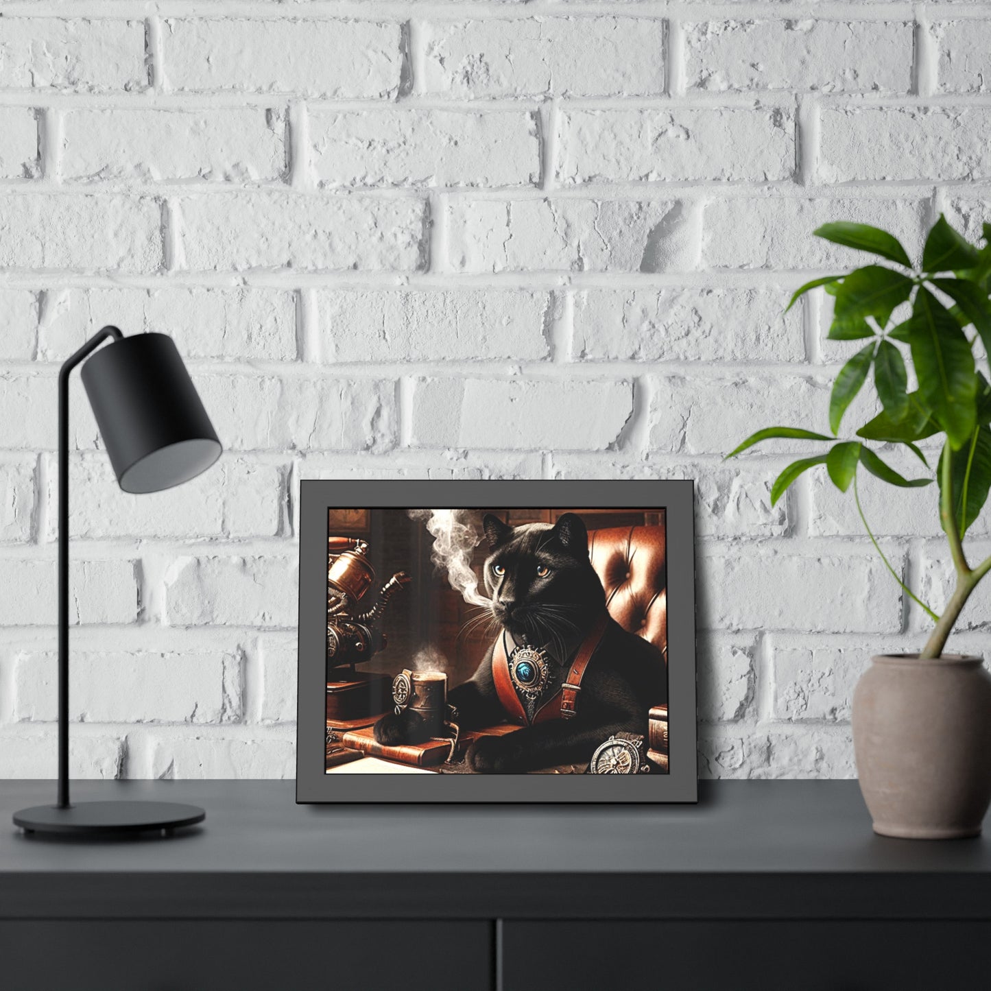 Black Panther CEO Framed Poster