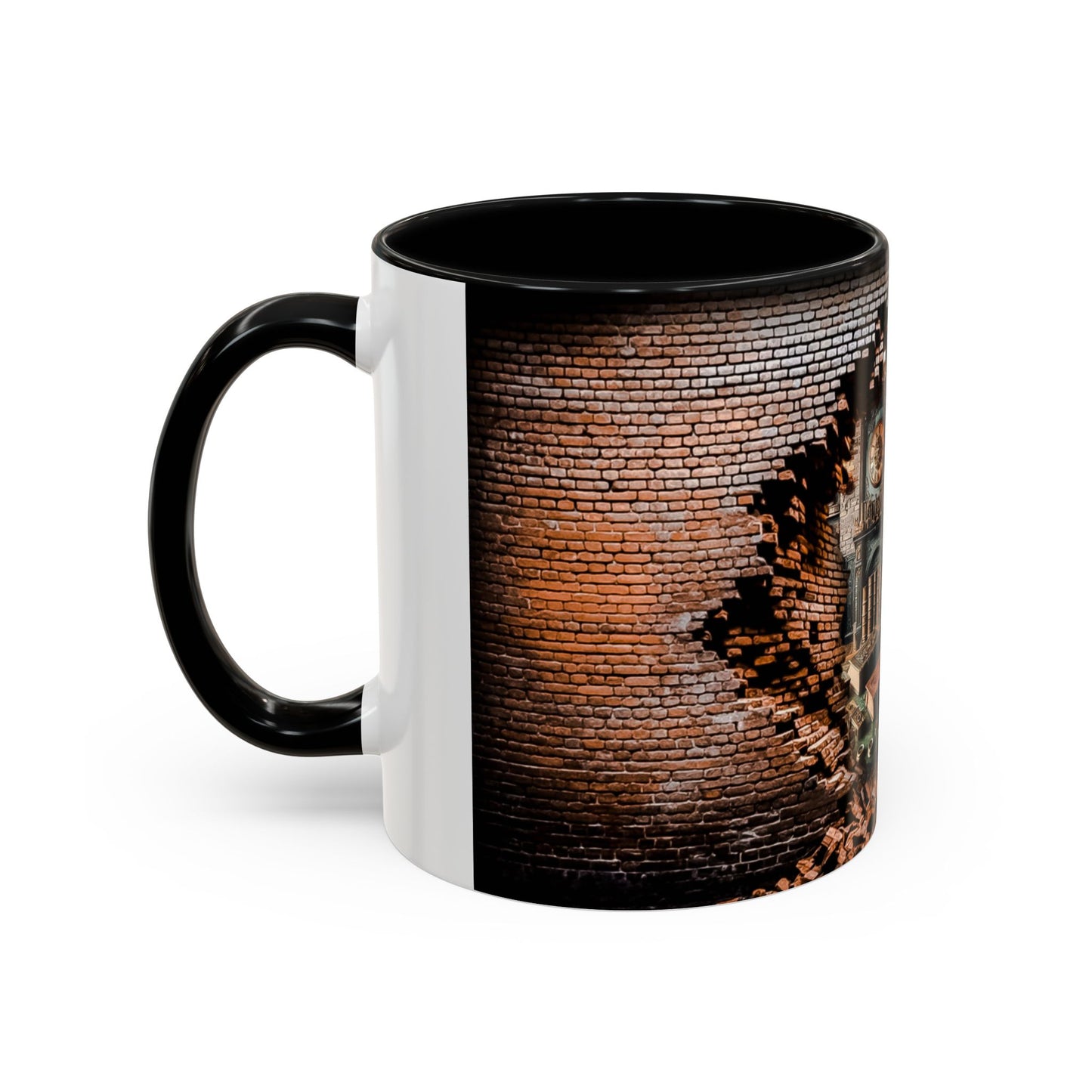 3-D Steampunk Antique Library Coffee Mug (11, 15oz)