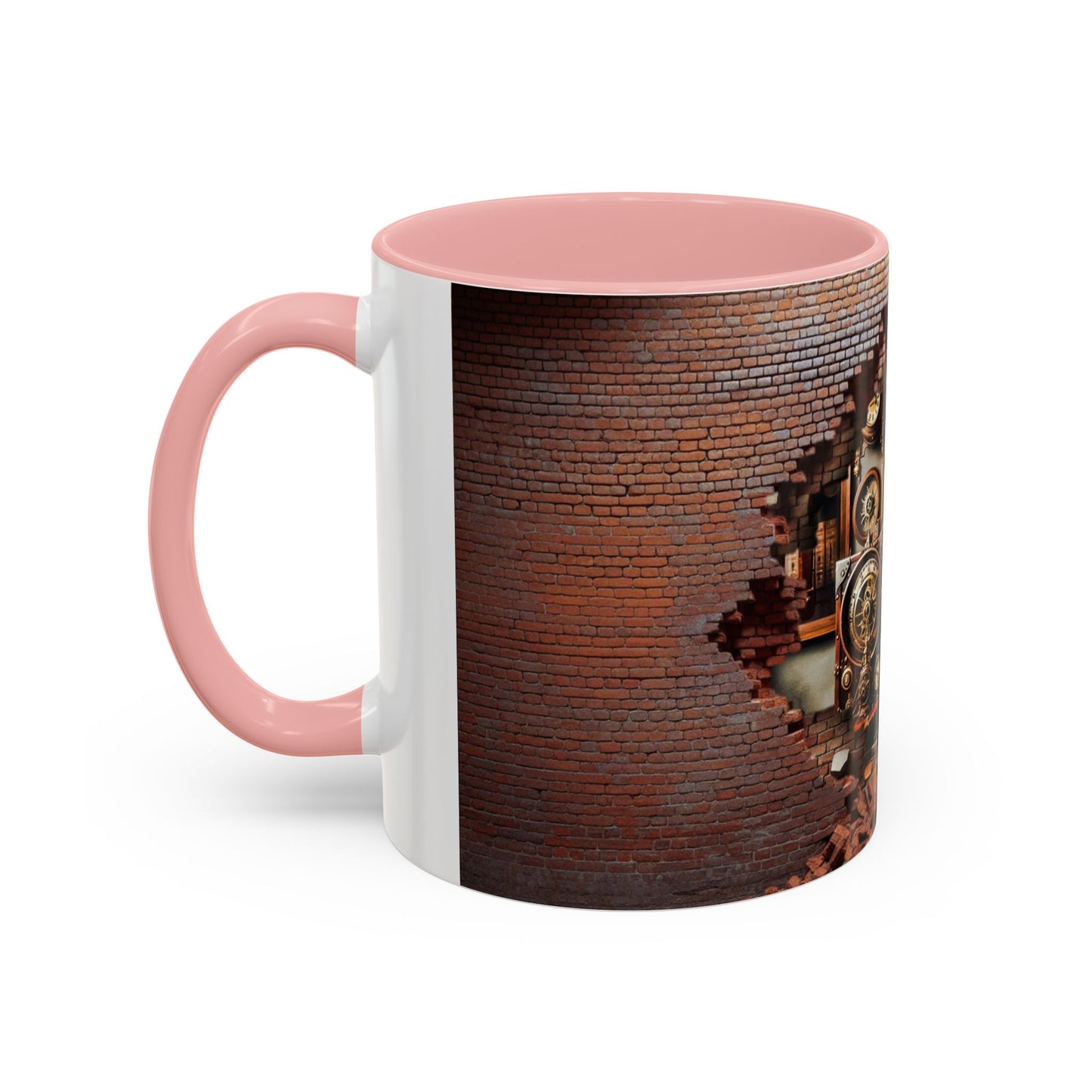 3-D Steampunk Antique Library Coffee Mug (11, 15oz)