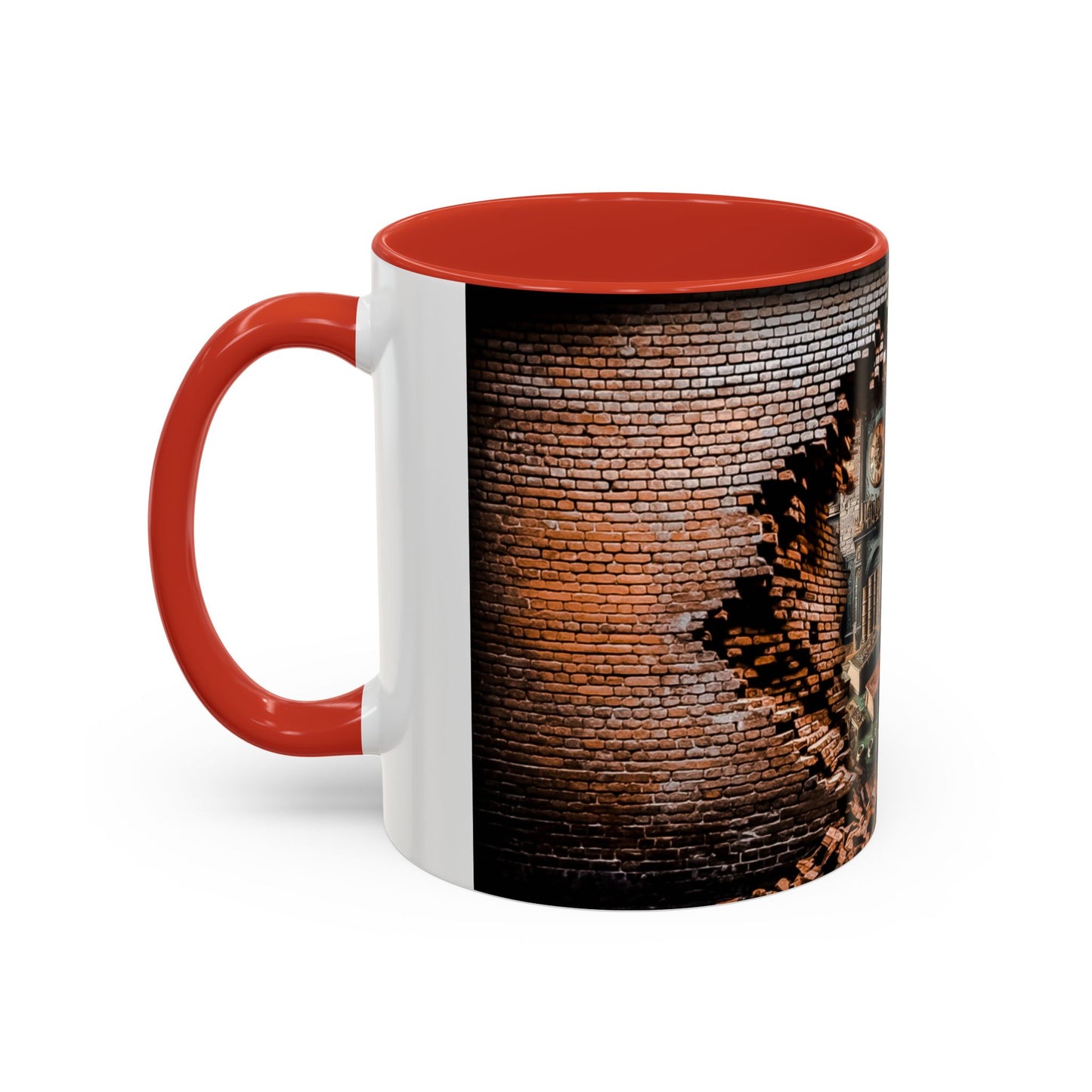 3-D Steampunk Antique Library Coffee Mug (11, 15oz)
