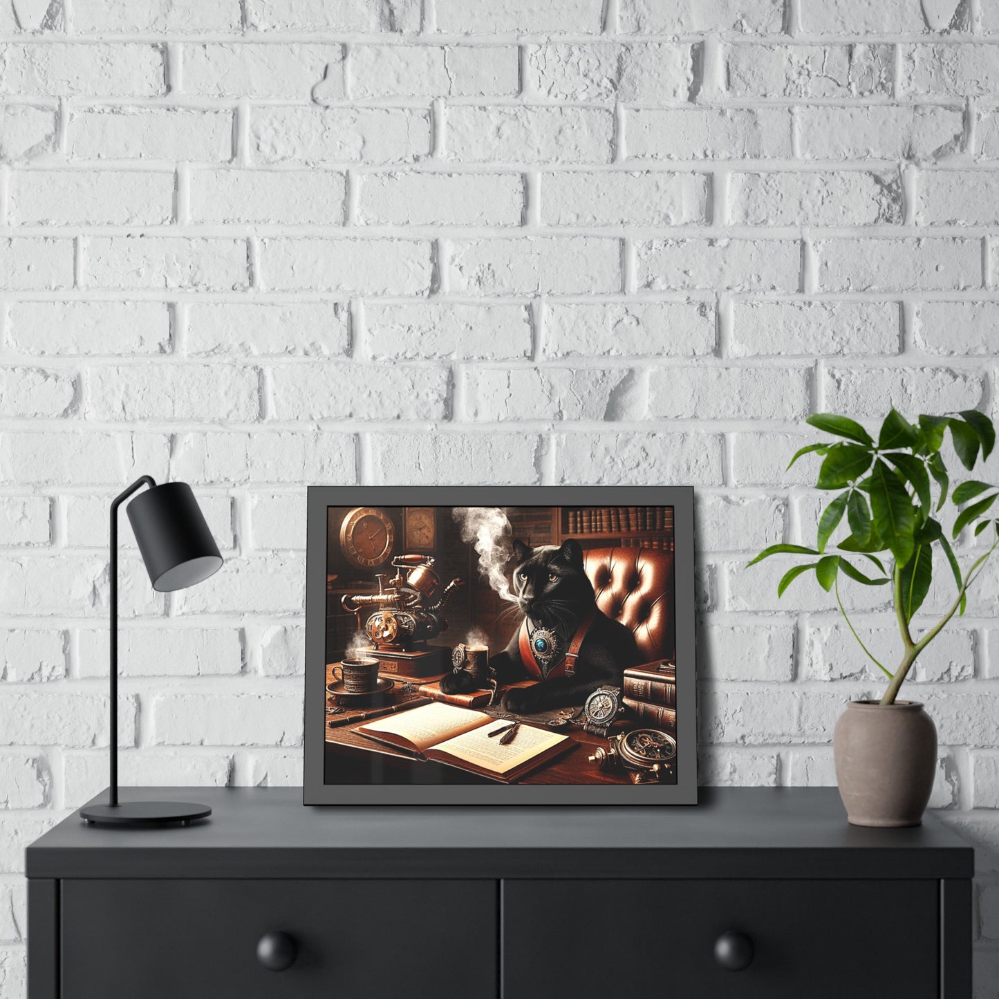 Black Panther CEO Framed Poster