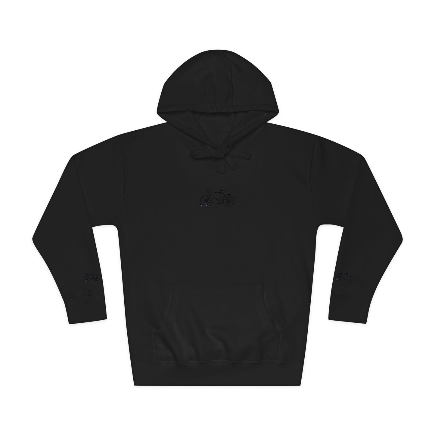 Biker Fleece Hoodie