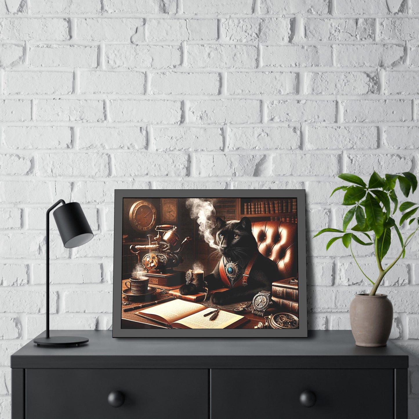 Black Panther CEO Framed Poster