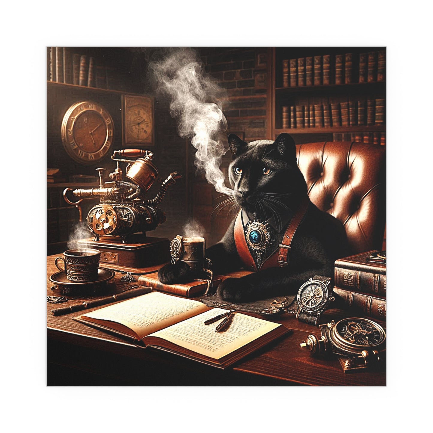 Black Leopard CEO for Indoors and Outdoors