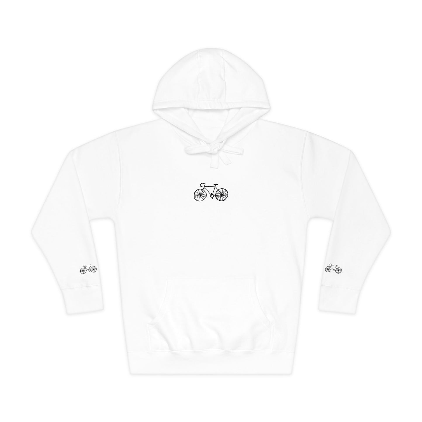 Biker Fleece Hoodie