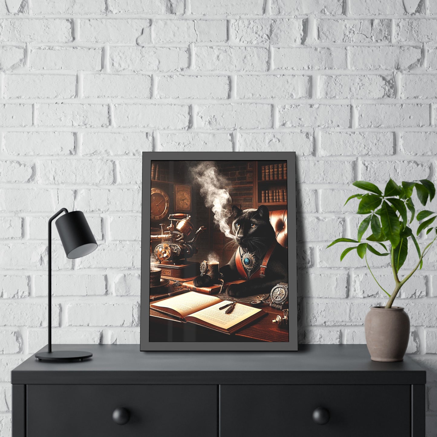 Black Panther CEO Framed Poster