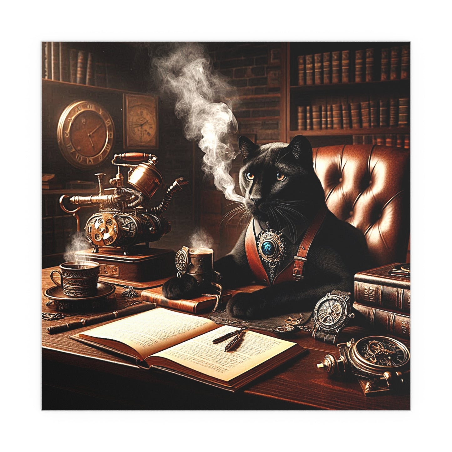 Black Leopard CEO for Indoors and Outdoors