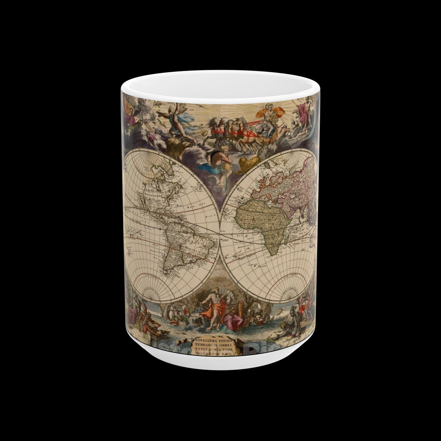 Antique Map 2 Coffee Mug, (11oz, 15oz)