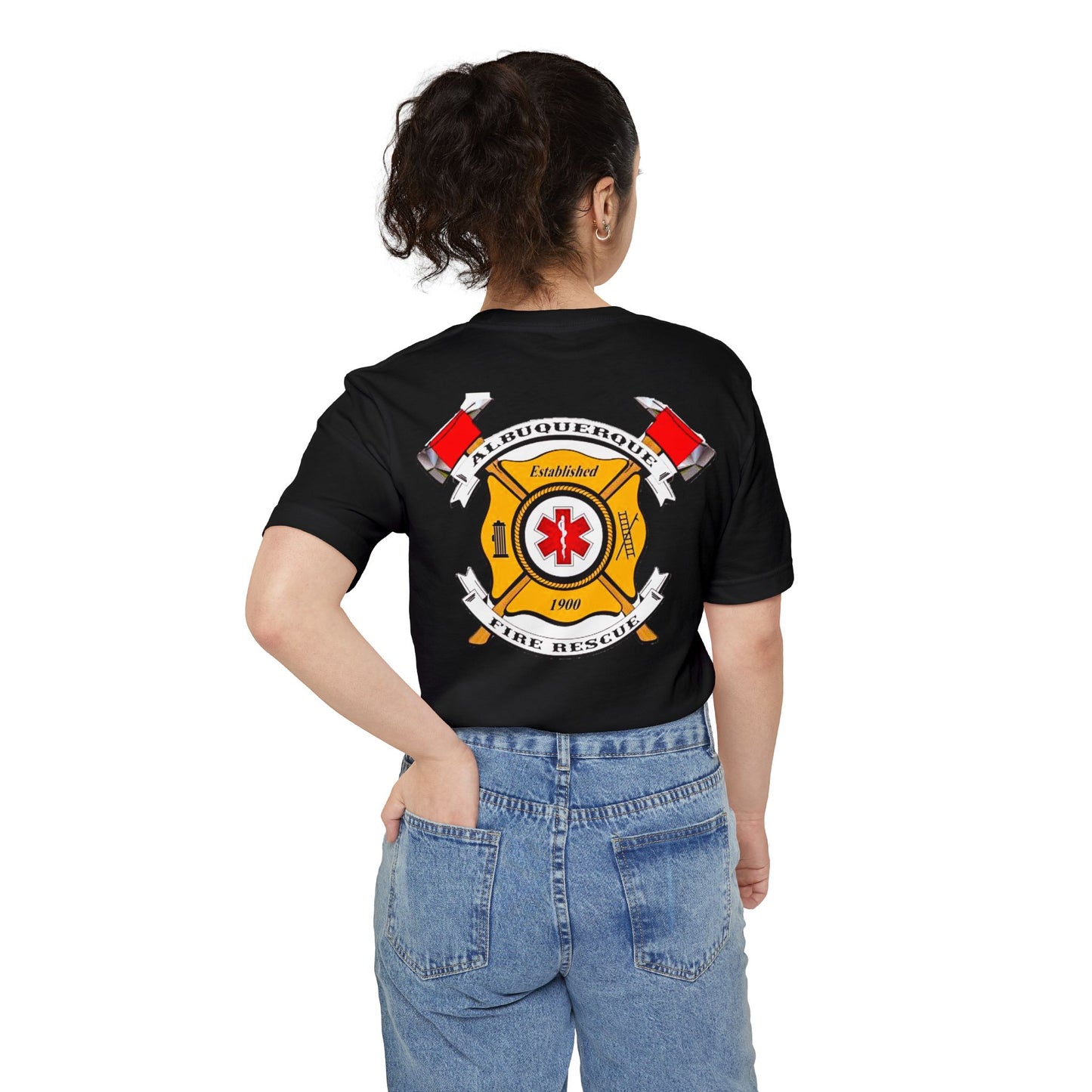 Albuquerque Fire Rescue Pocket T-shirt