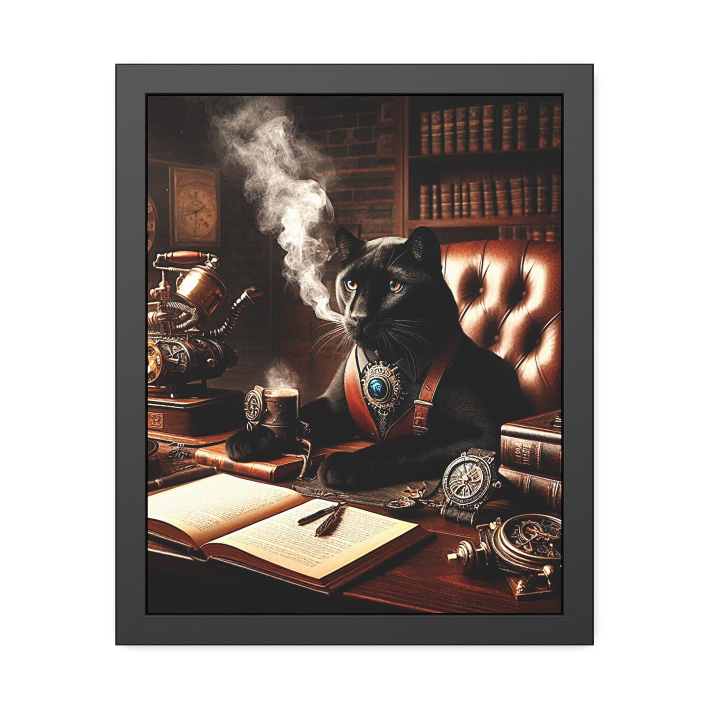 Black Panther CEO Framed Poster