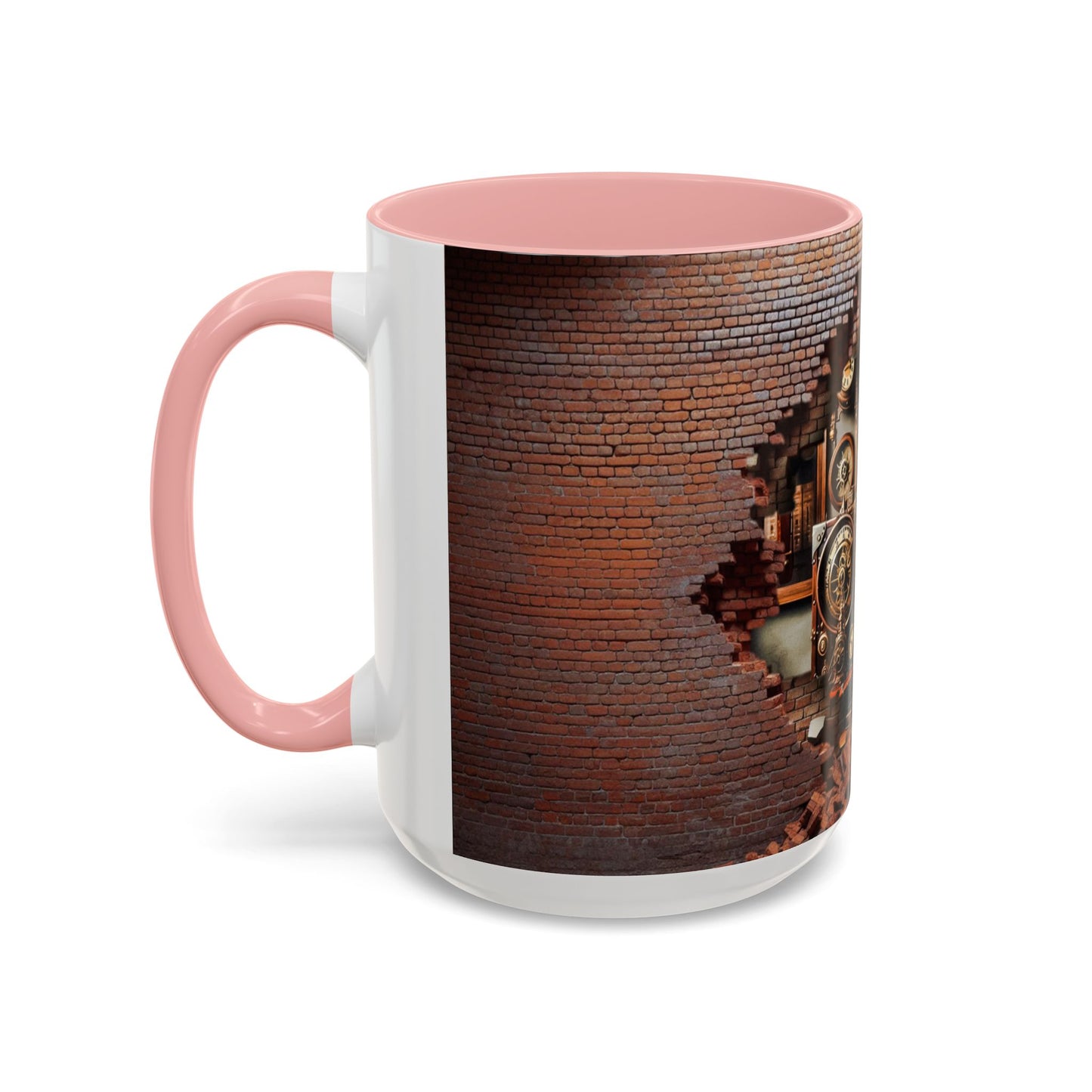 3-D Steampunk Antique Library Coffee Mug (11, 15oz)