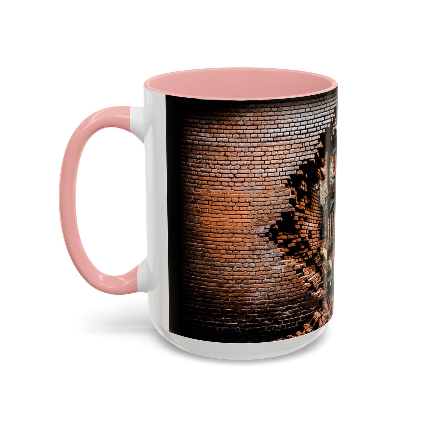 3-D Steampunk Antique Library Coffee Mug (11, 15oz)