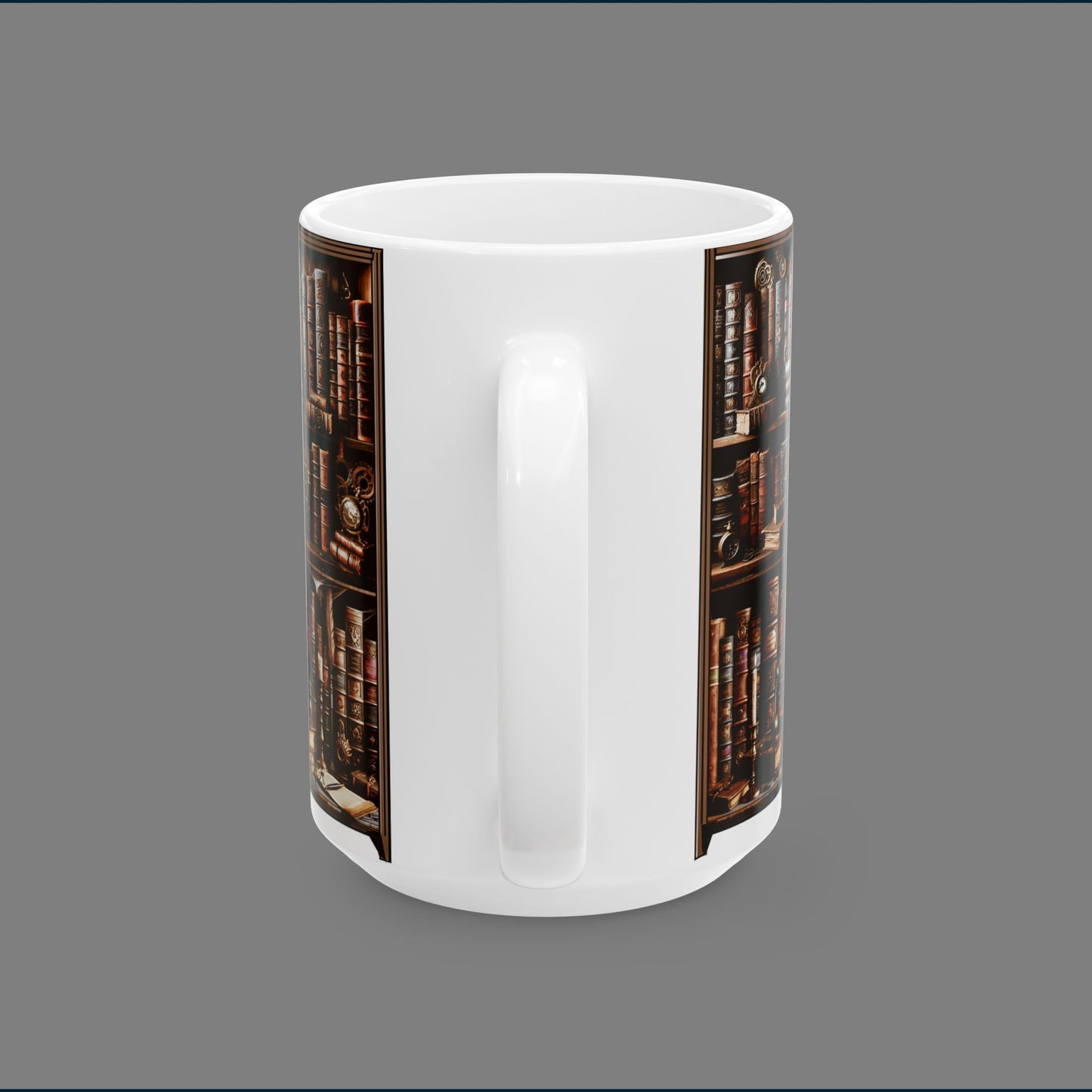 Bookworm Coffee Mug (11oz, 15oz) - Books are proven to be as good for your health as coffee