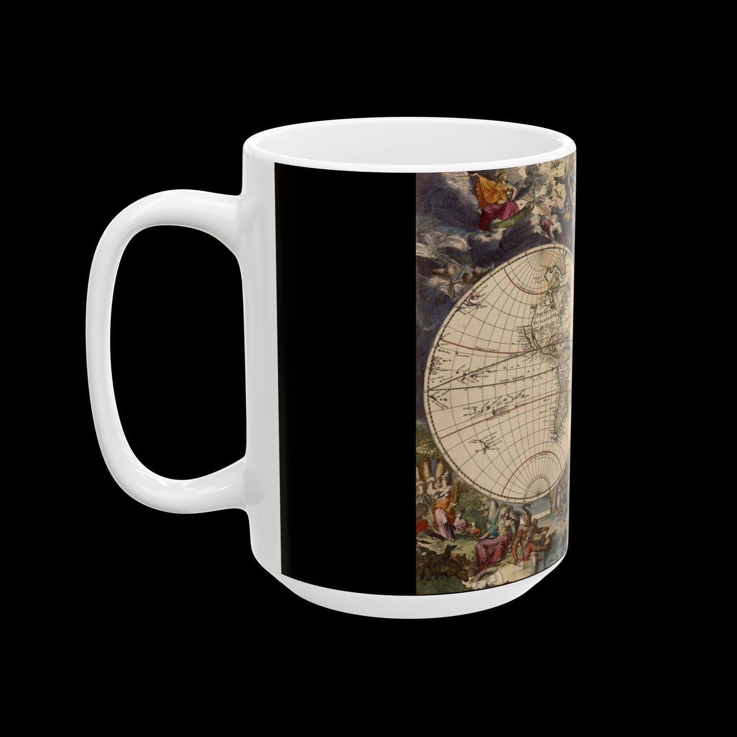 Antique Map 2 Coffee Mug, (11oz, 15oz)