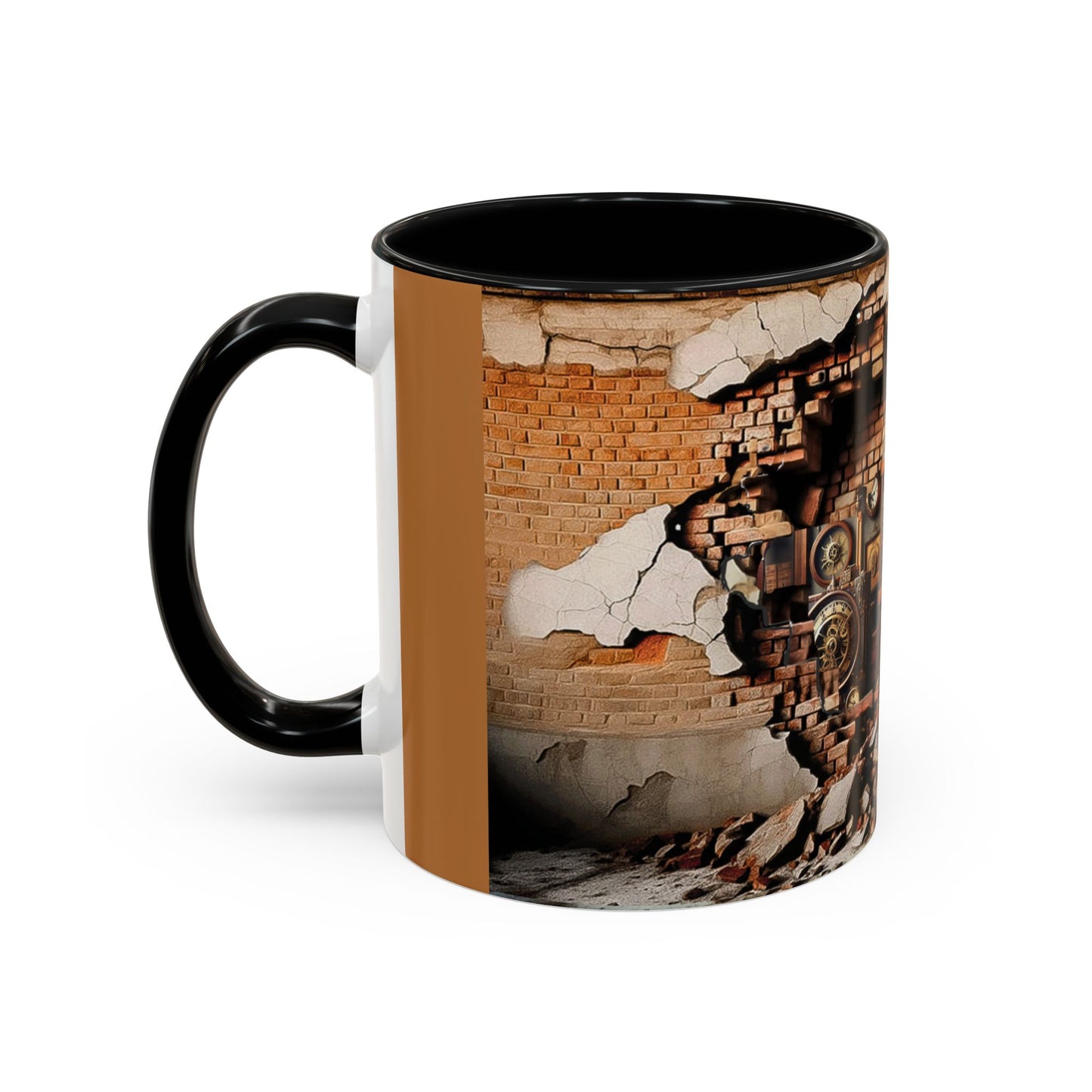 3-D Steampunk Antique Library Coffee Mug (11, 15oz)