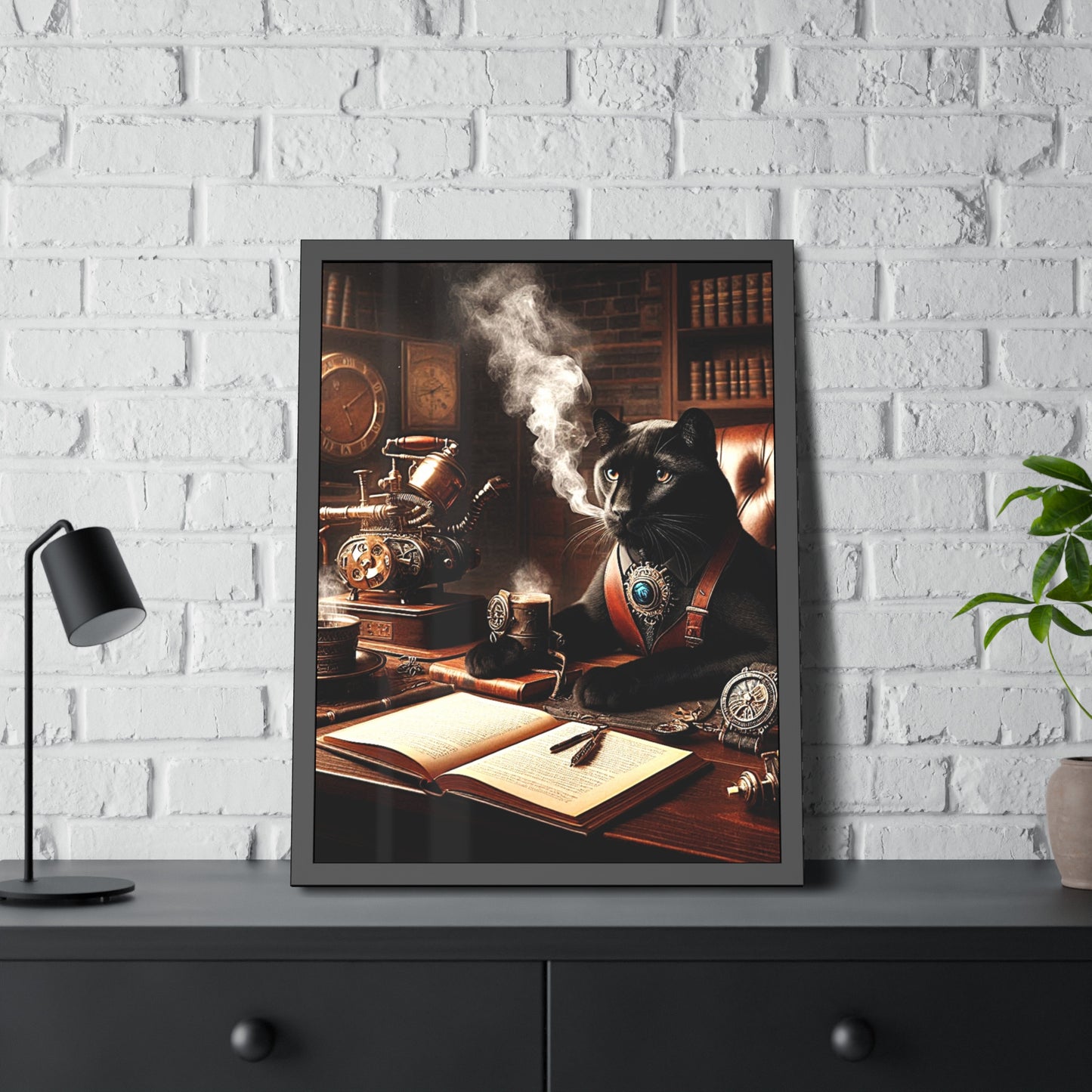 Black Panther CEO Framed Poster