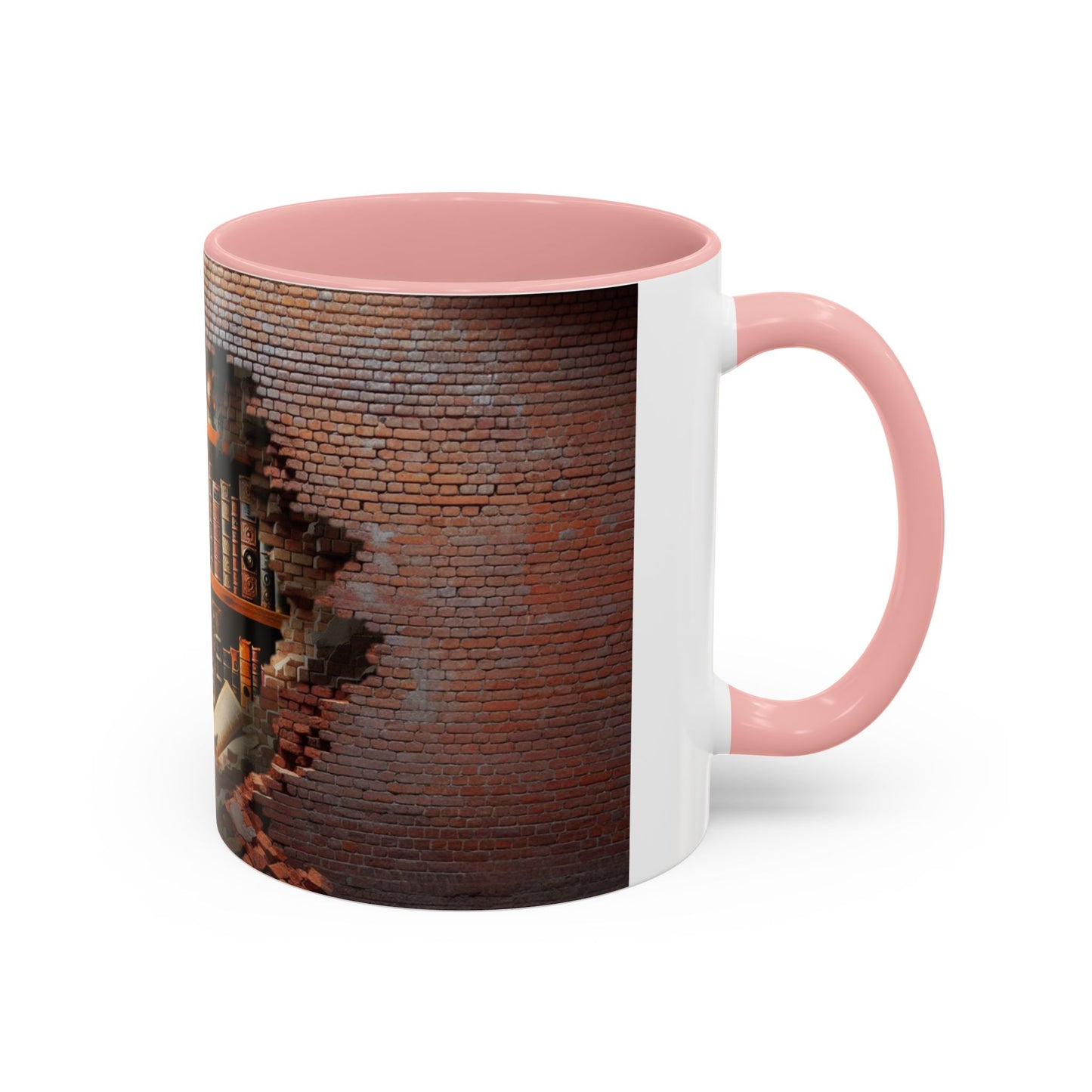 3-D Steampunk Antique Library Coffee Mug (11, 15oz)