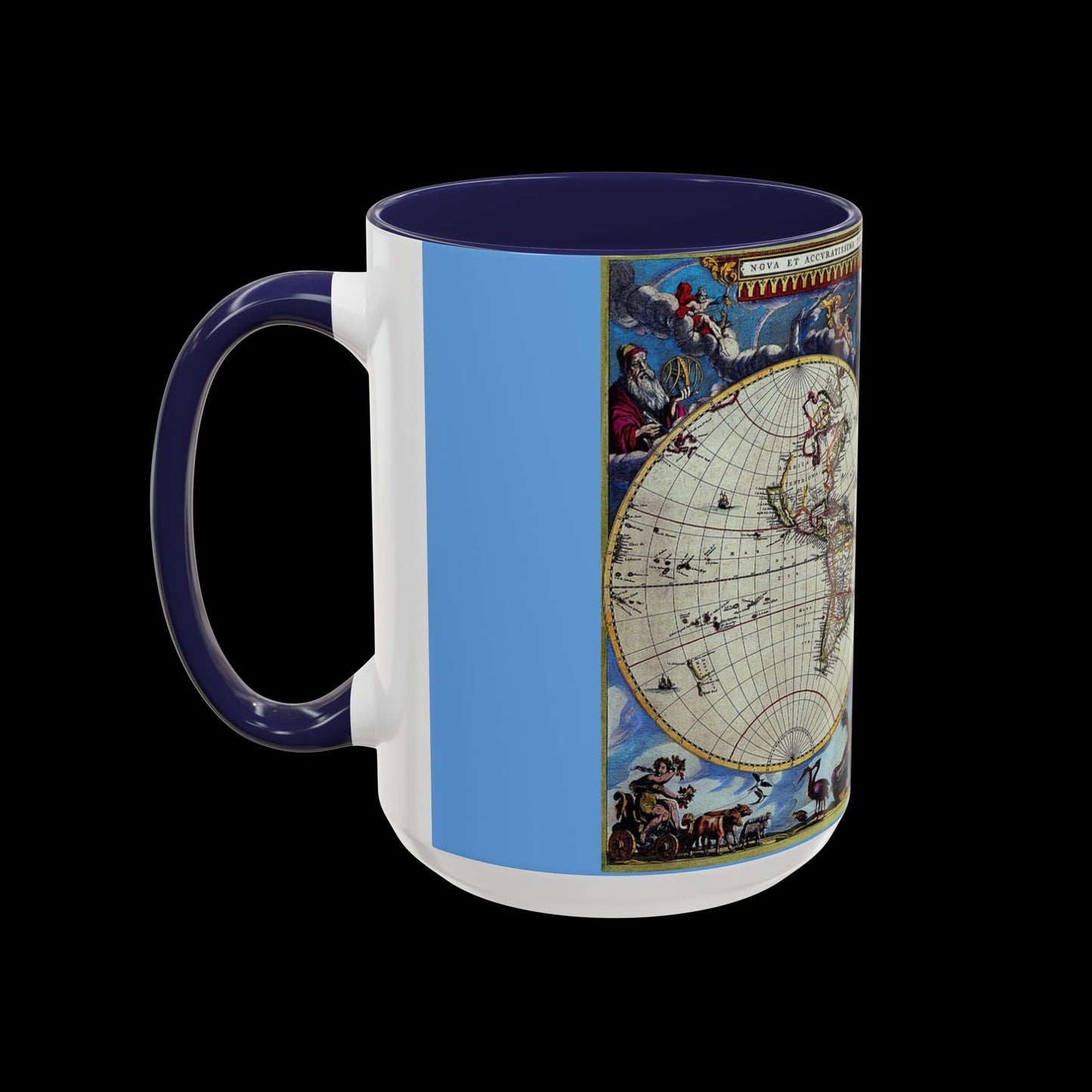 Antique Map Coffee Mug (11, 15oz)