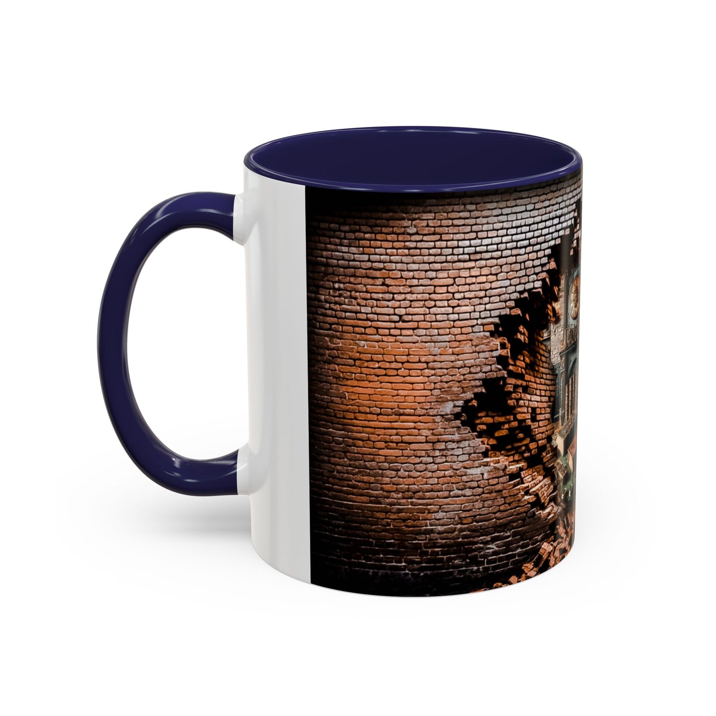 3-D Steampunk Antique Library Coffee Mug (11, 15oz)