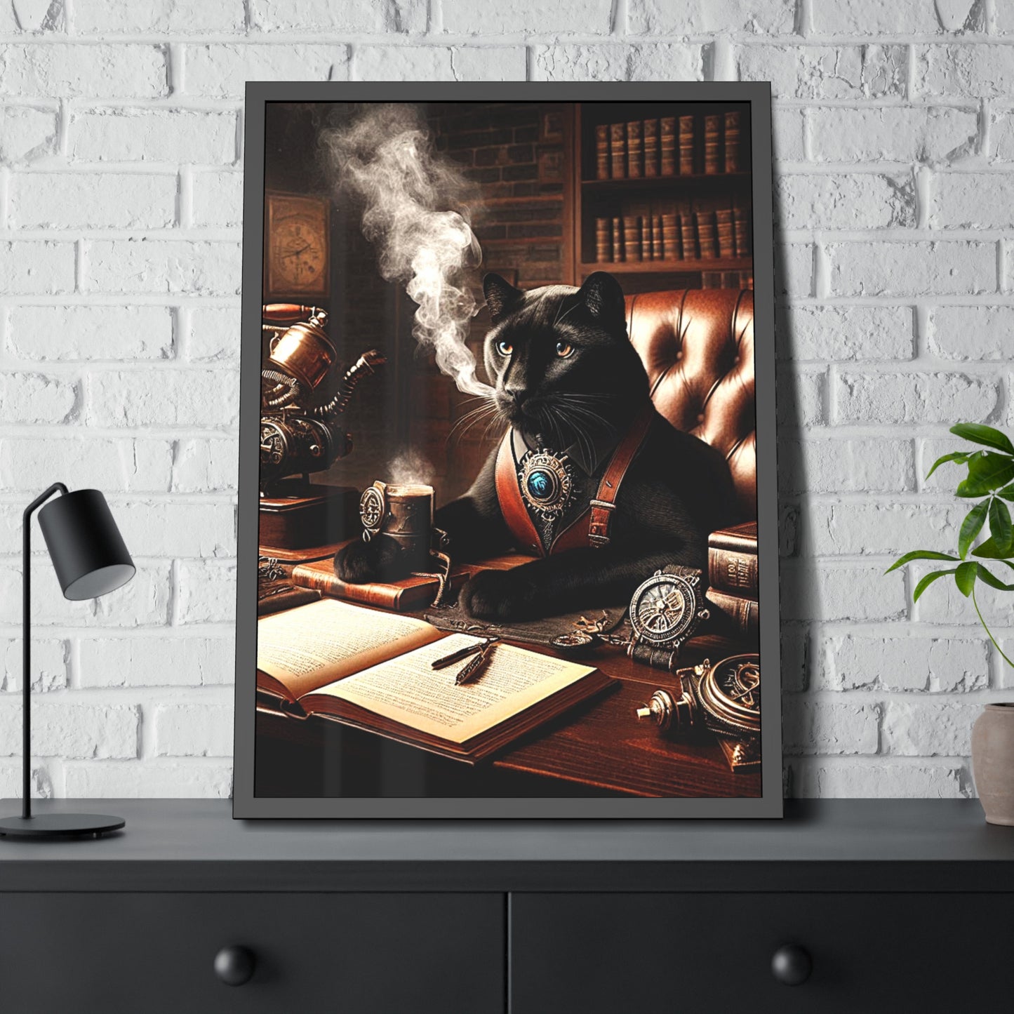 Black Panther CEO Framed Poster