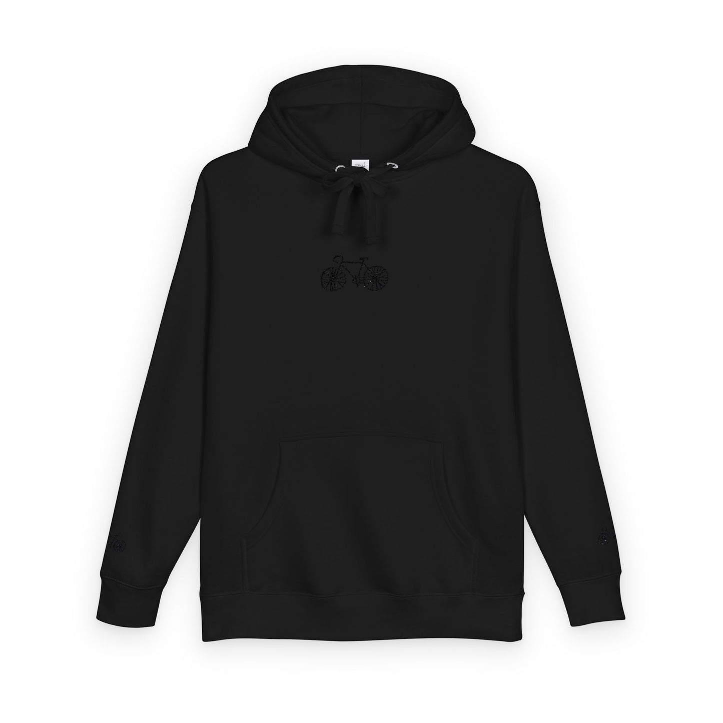 Biker Fleece Hoodie