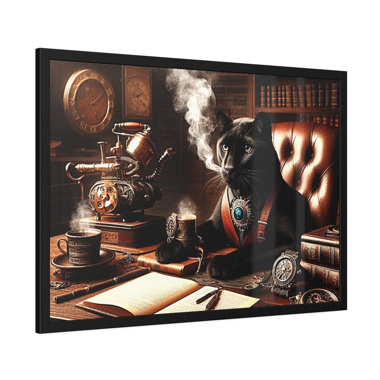 Black Panther CEO Framed Poster