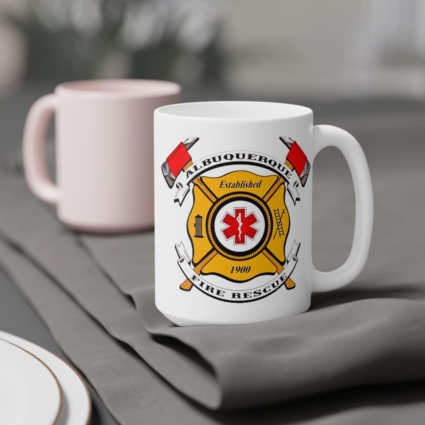 Albuquerque Fire Rescue Ceramic Mugs (11oz\15oz\20oz)