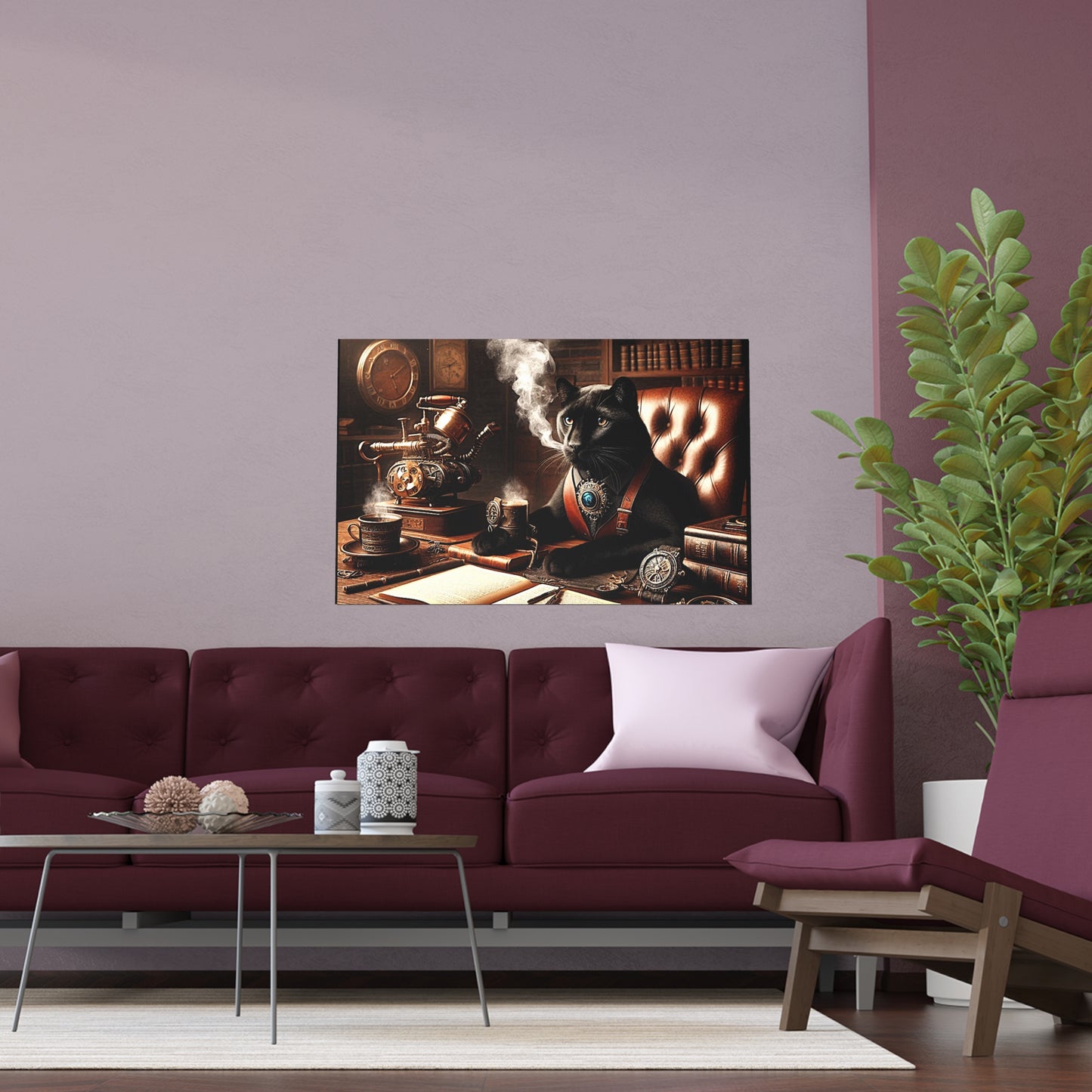 Black Leopard CEO for Indoors and Outdoors