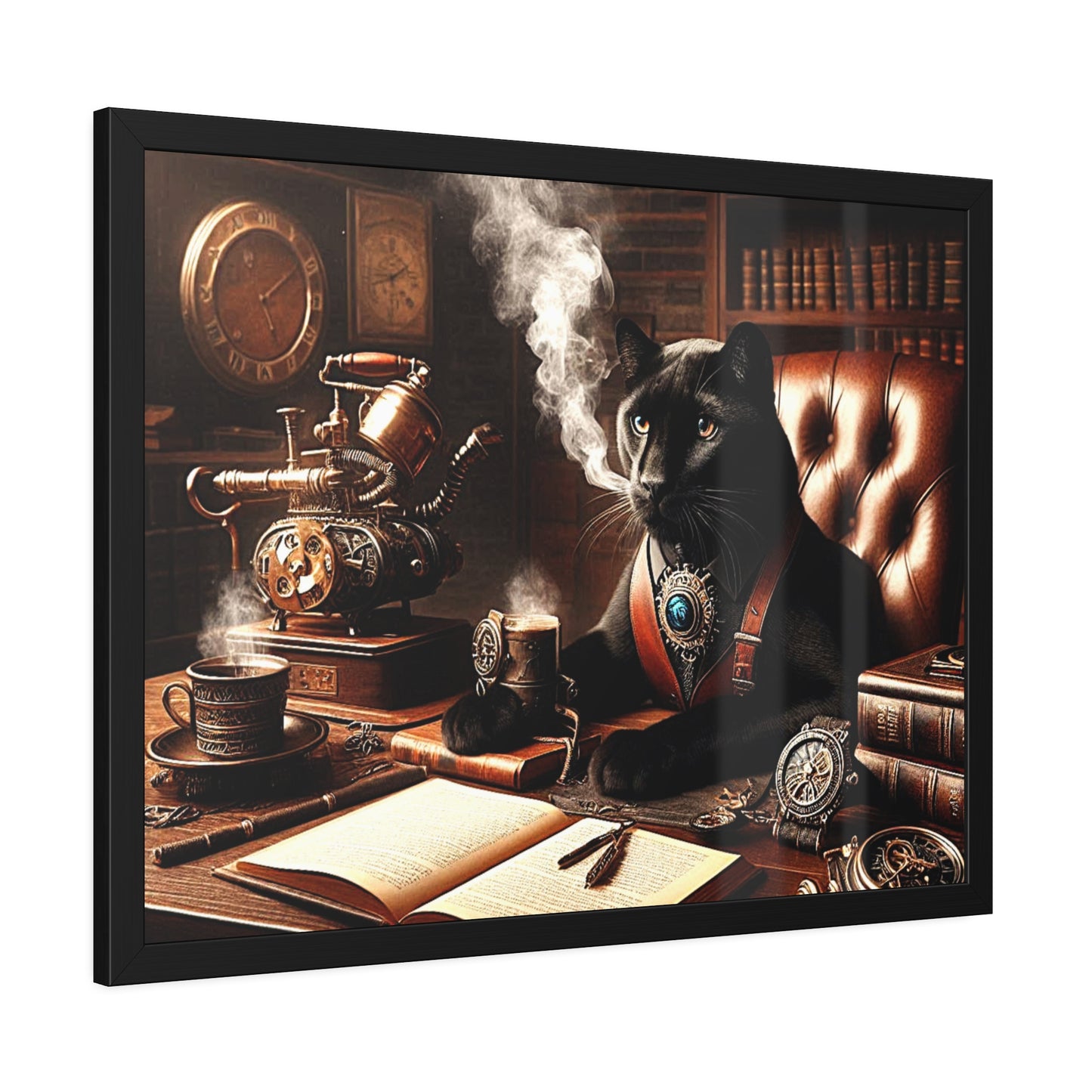 Black Panther CEO Framed Poster