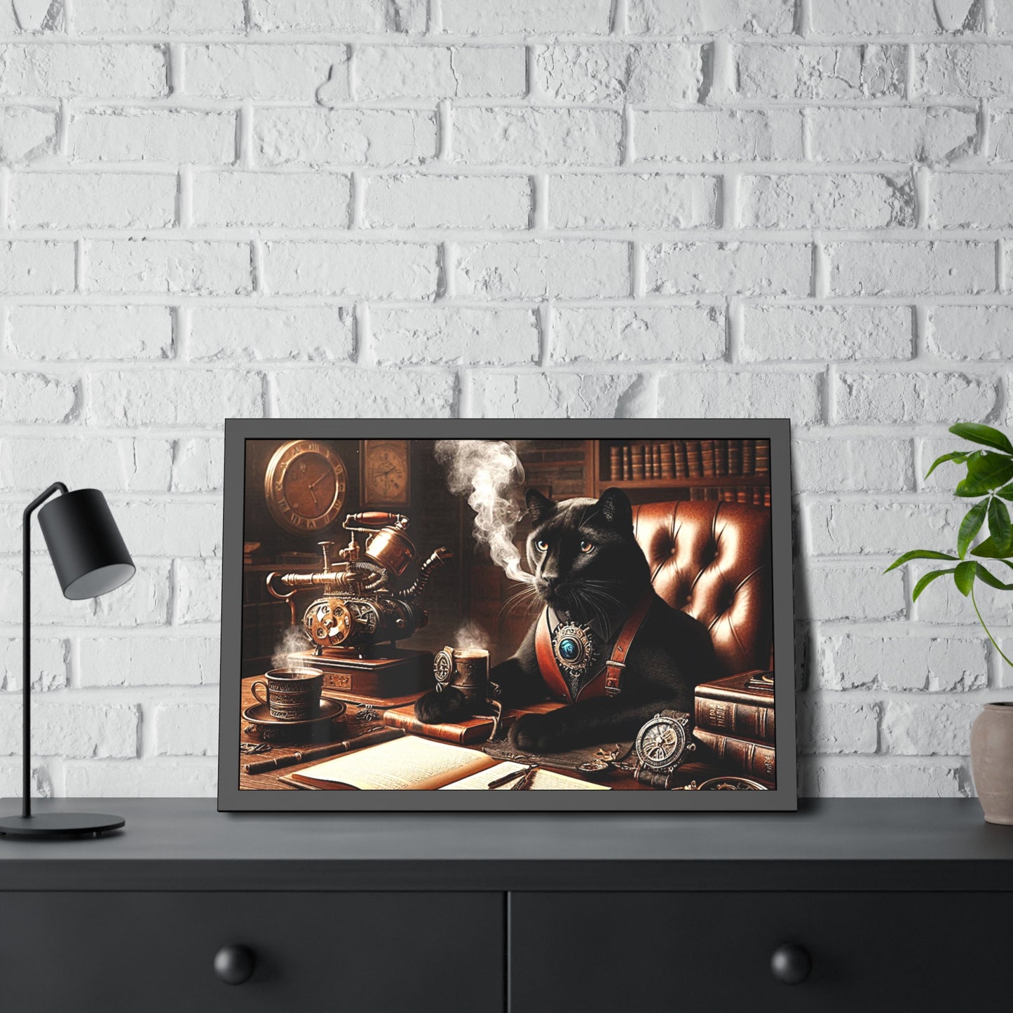 Black Panther CEO Framed Poster